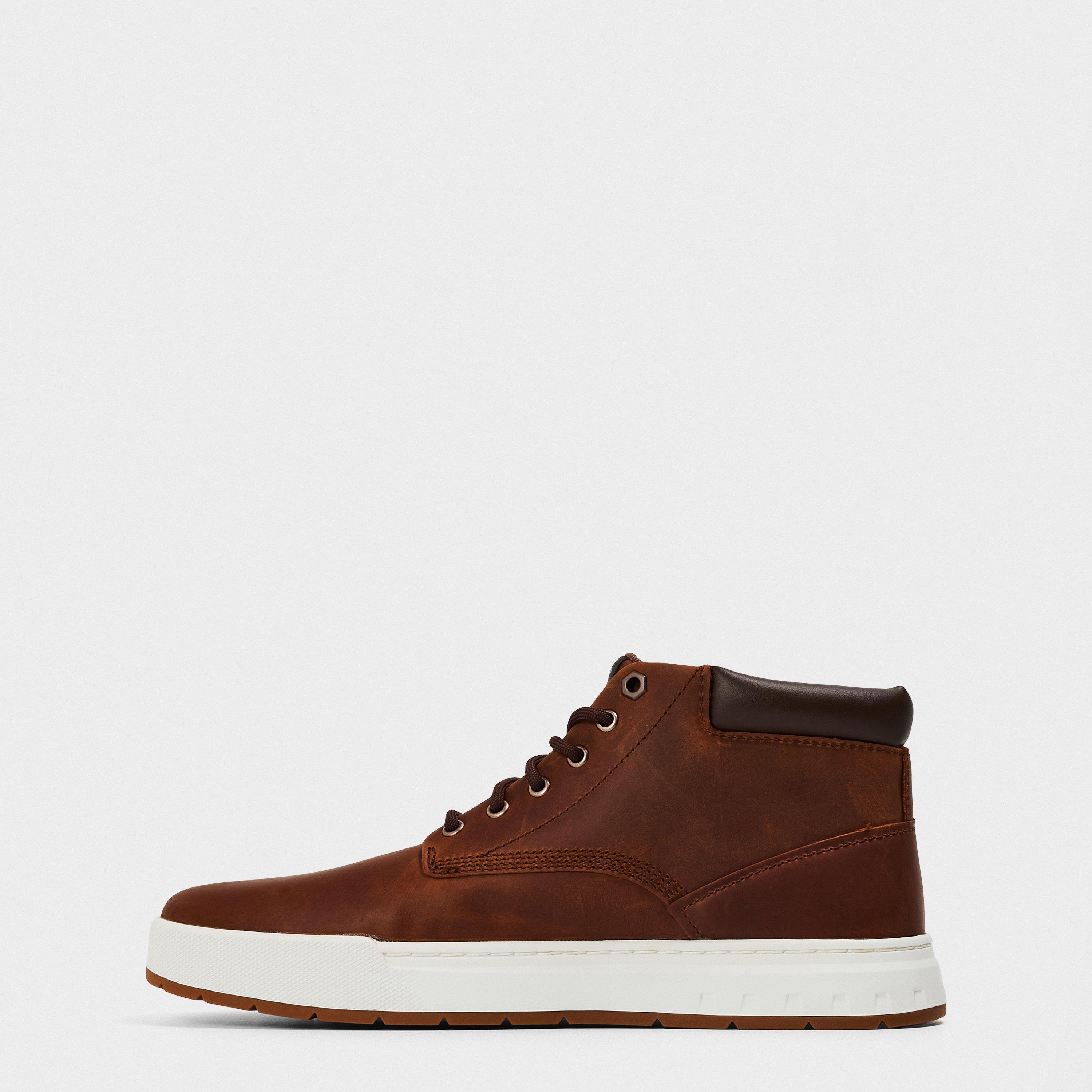 Med Brown - Timberland - Men's Timberland Maple Grove Mid Chukka Boots - 2