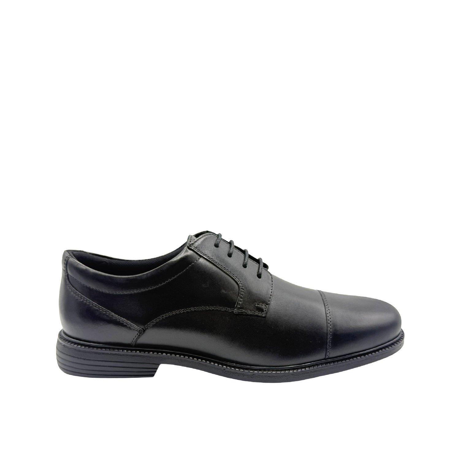 NEGRO - Rockport - Men's Clifford Toe Cap Lace Derby Shoes - 1