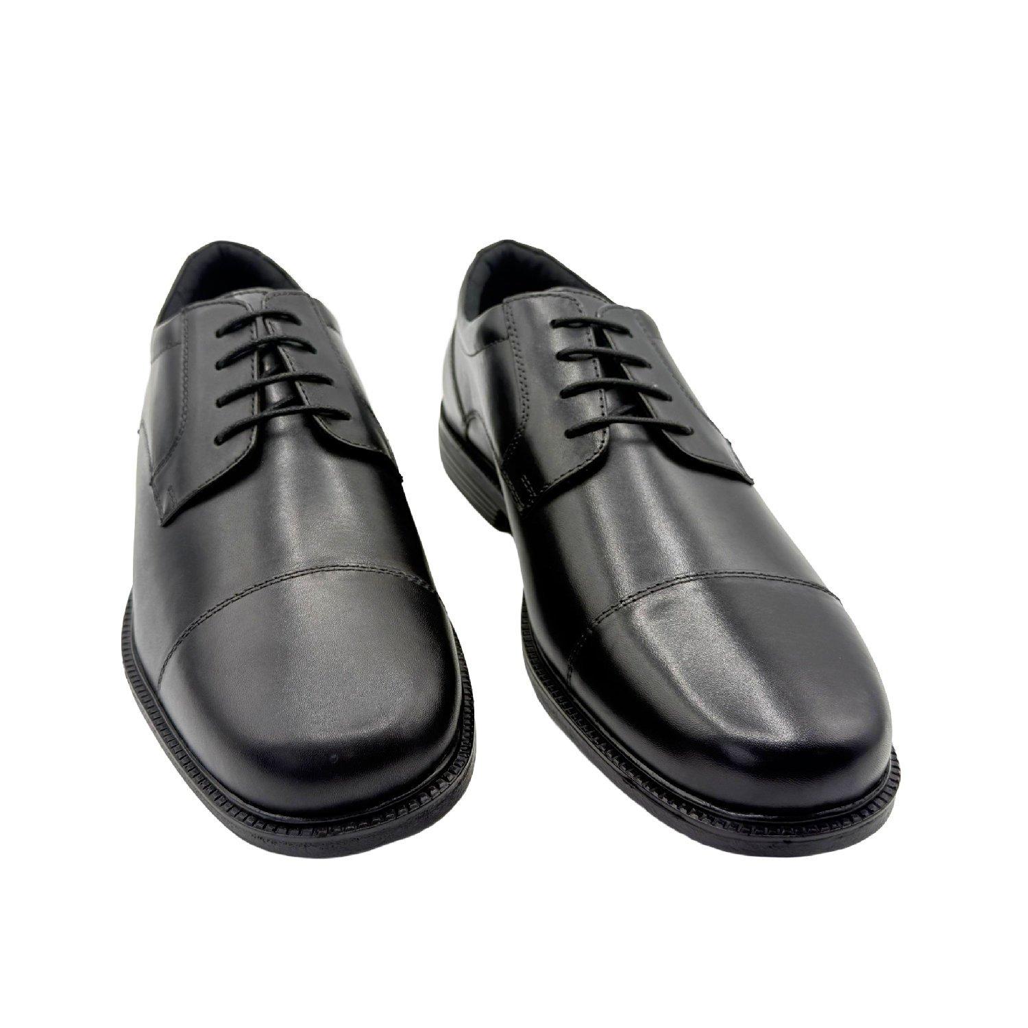 NEGRO - Rockport - Men's Clifford Toe Cap Lace Derby Shoes - 4