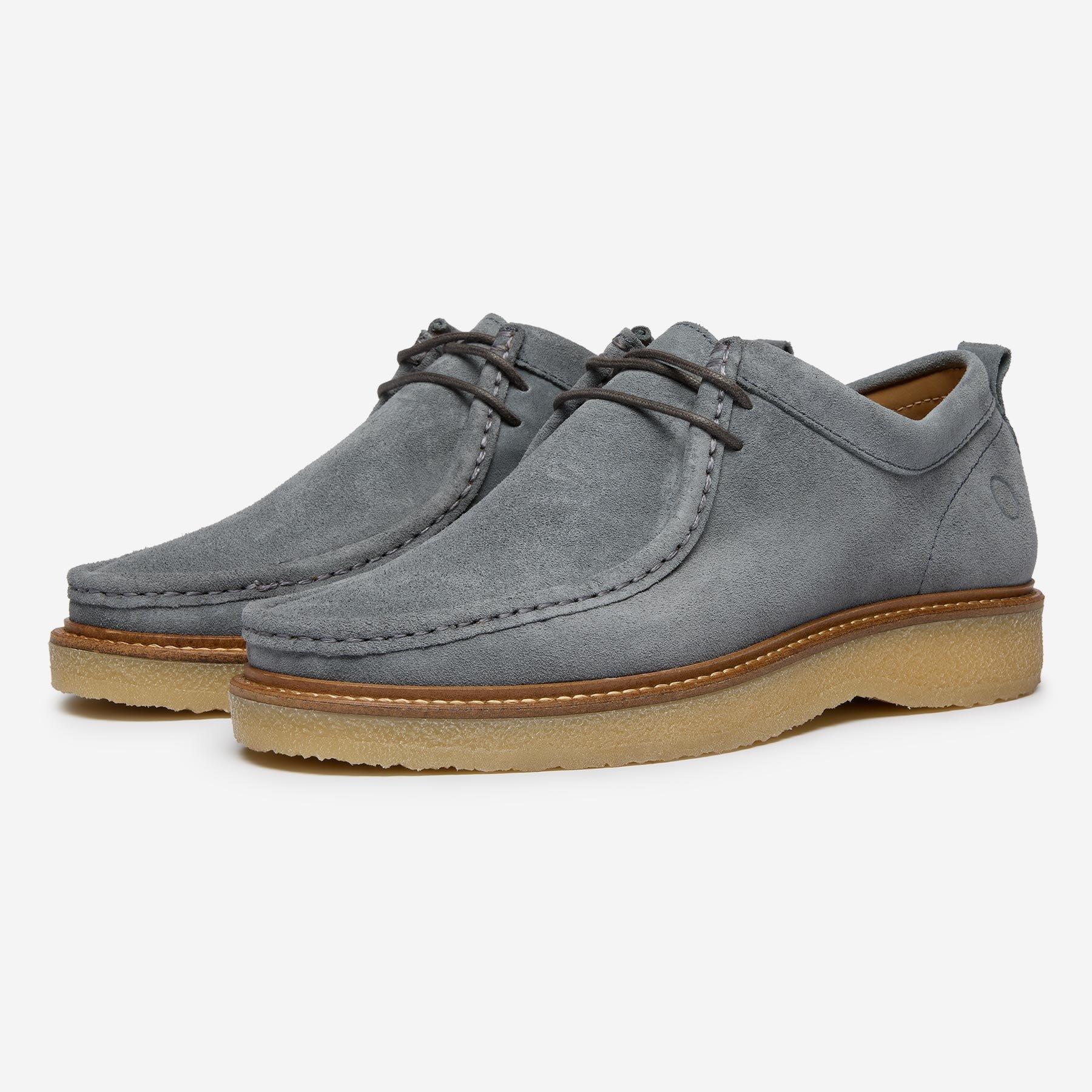 Slate - Oliver Sweeney - Men's Mirana Suede Moc Toe Formal Shoes - 3