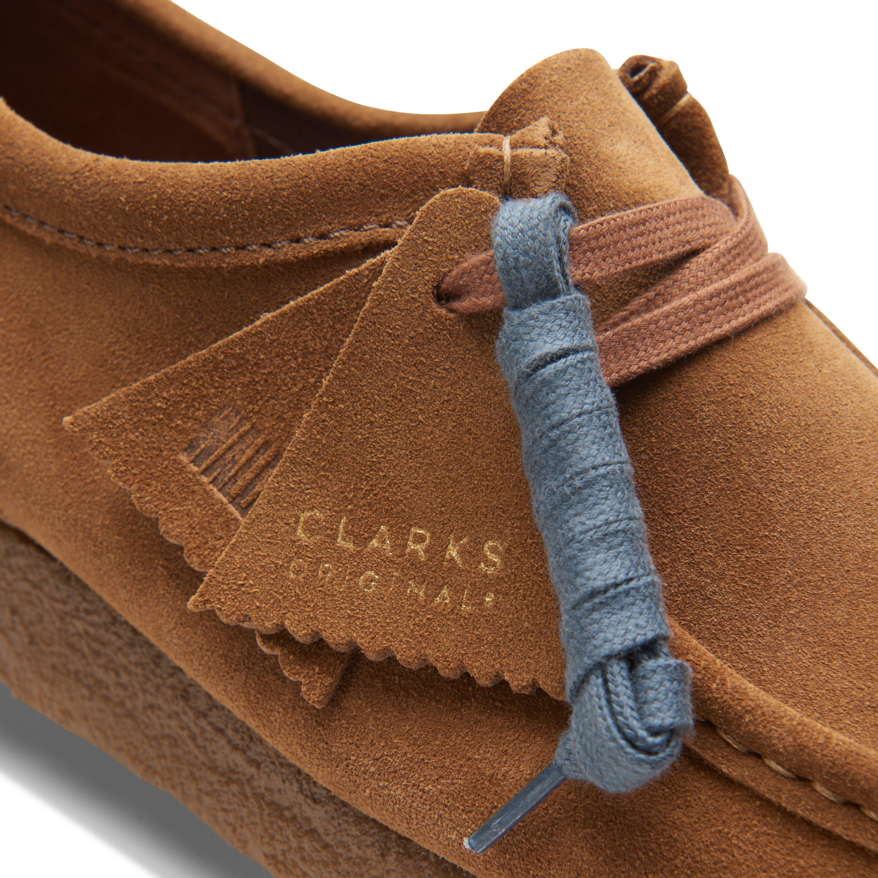 Cola Suede - Clarks Originals - Men's Wallabee Moc Toe Formal Shoes - 8