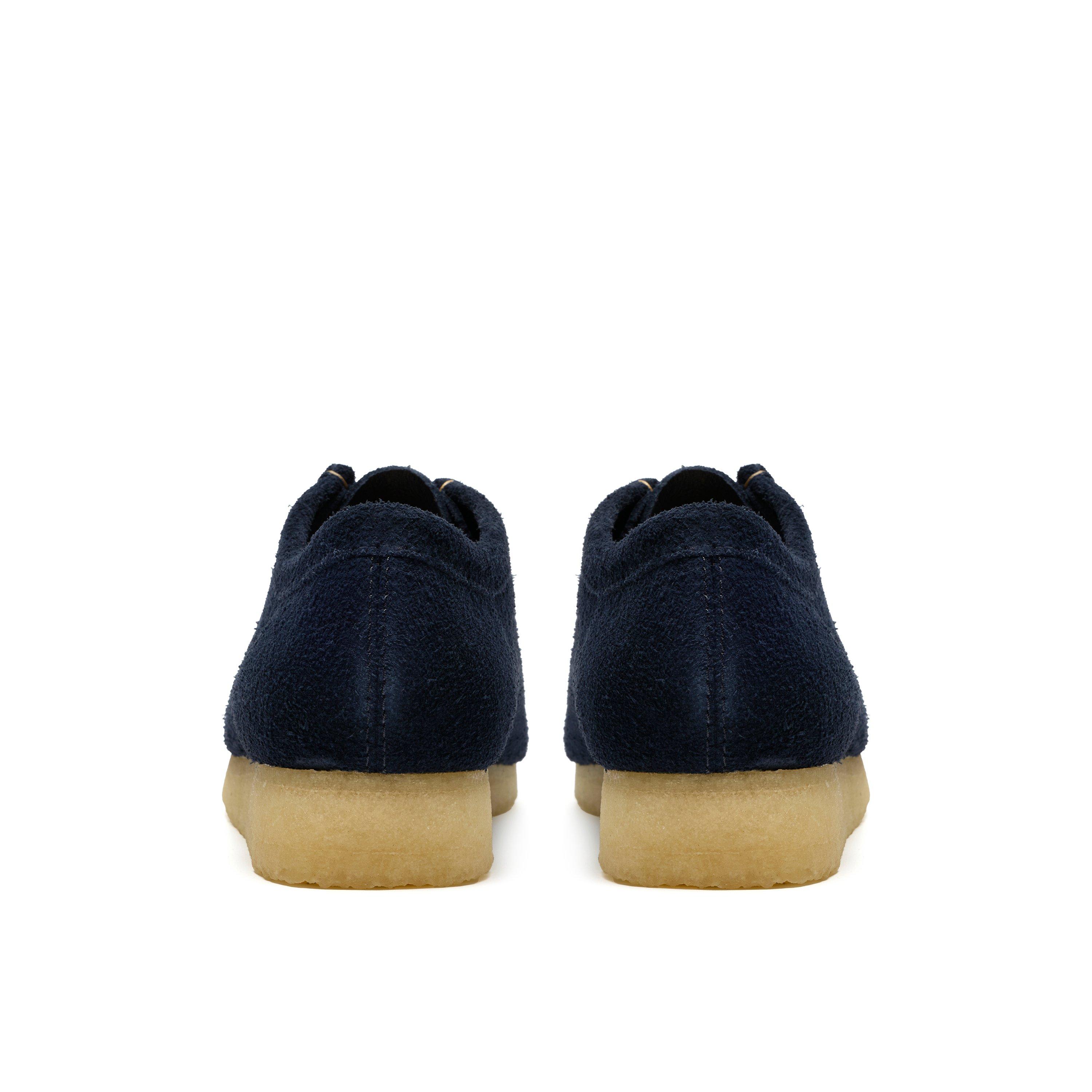 Navy - Clarks Originals - Mens Wallabee Shoes - 5