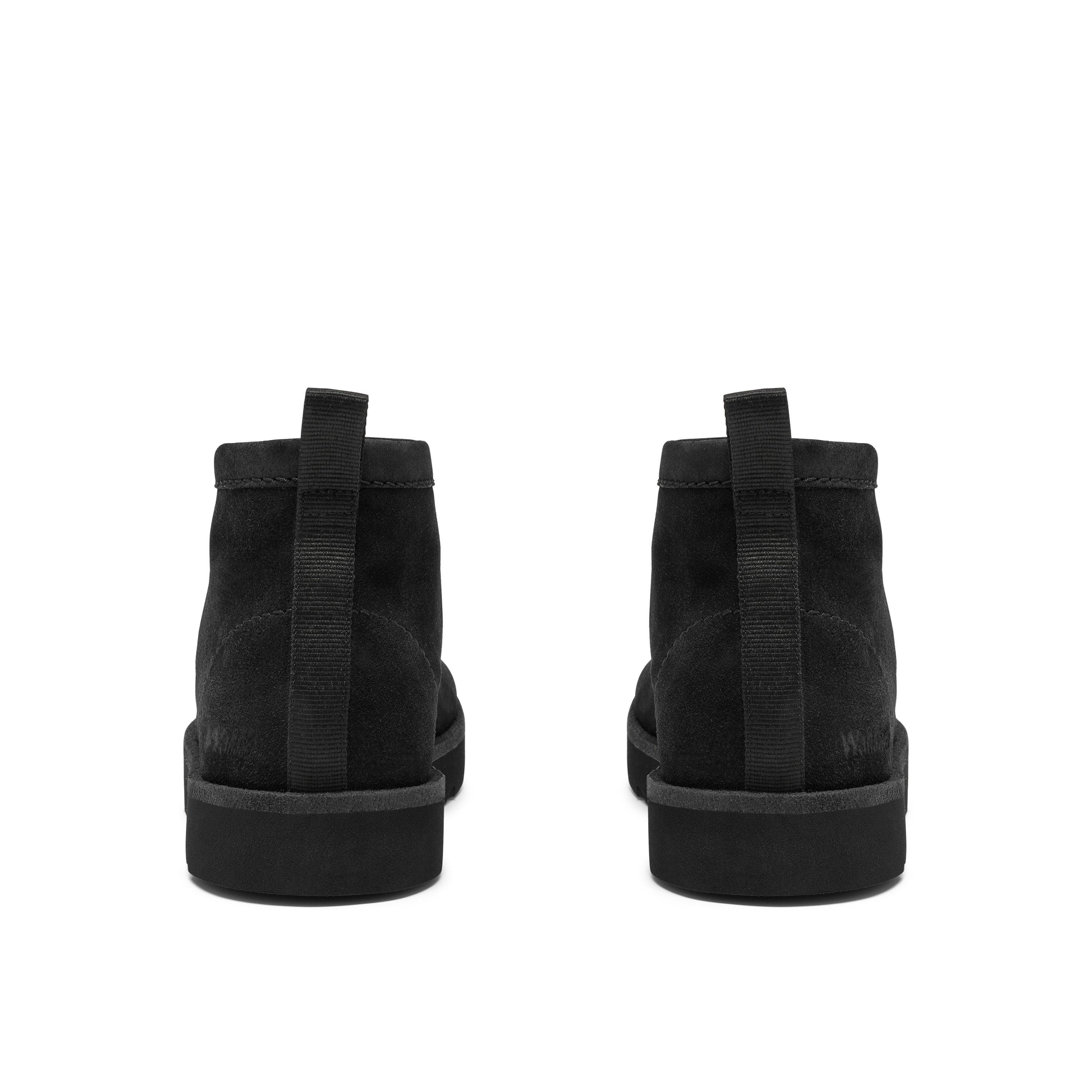 Black Suede - Clarks Originals - Men's Meare Walla Suede Chukka Boots - 5