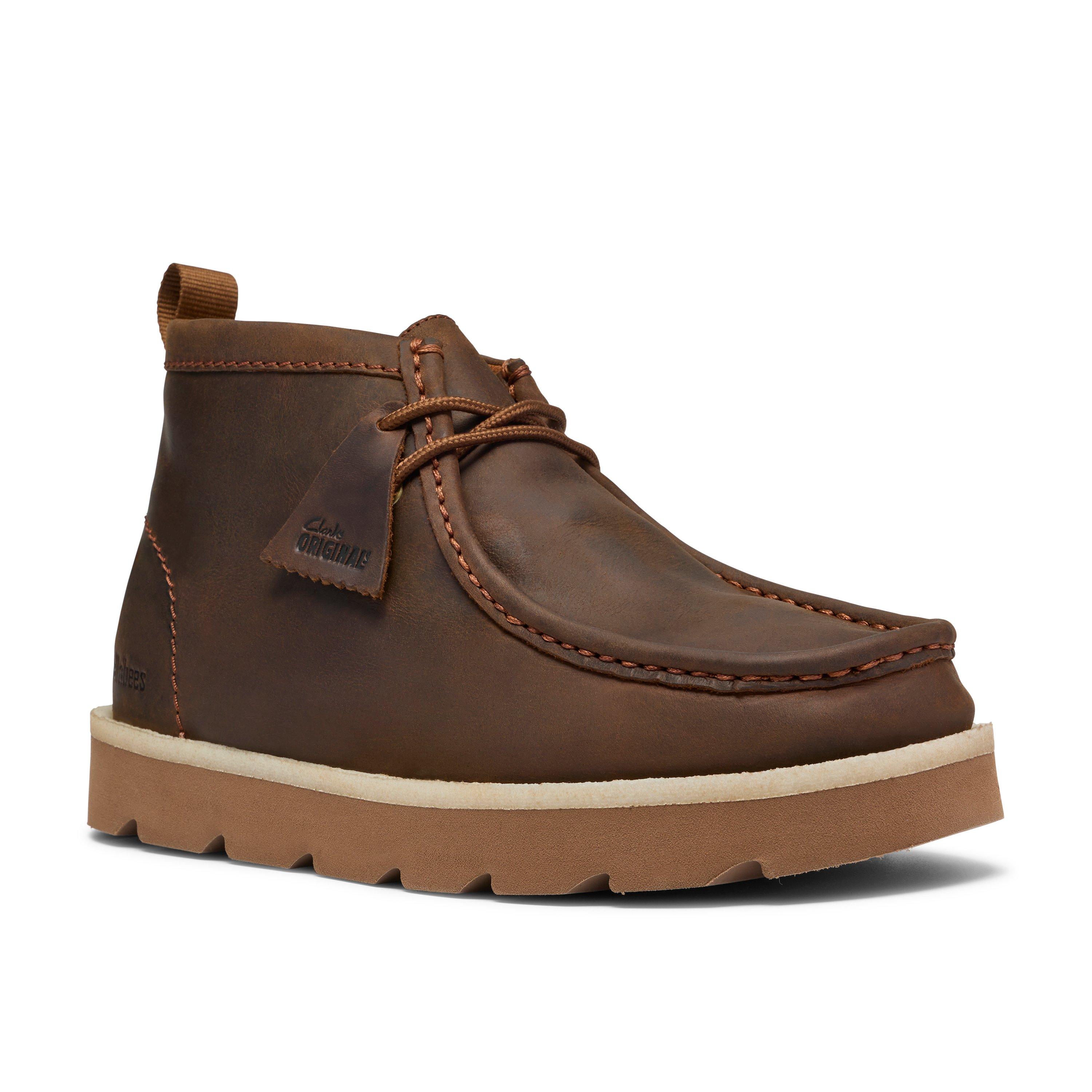 Beeswax Lthr - Clarks Originals - Men's Meare Walla Suede Chukka Boots - 7