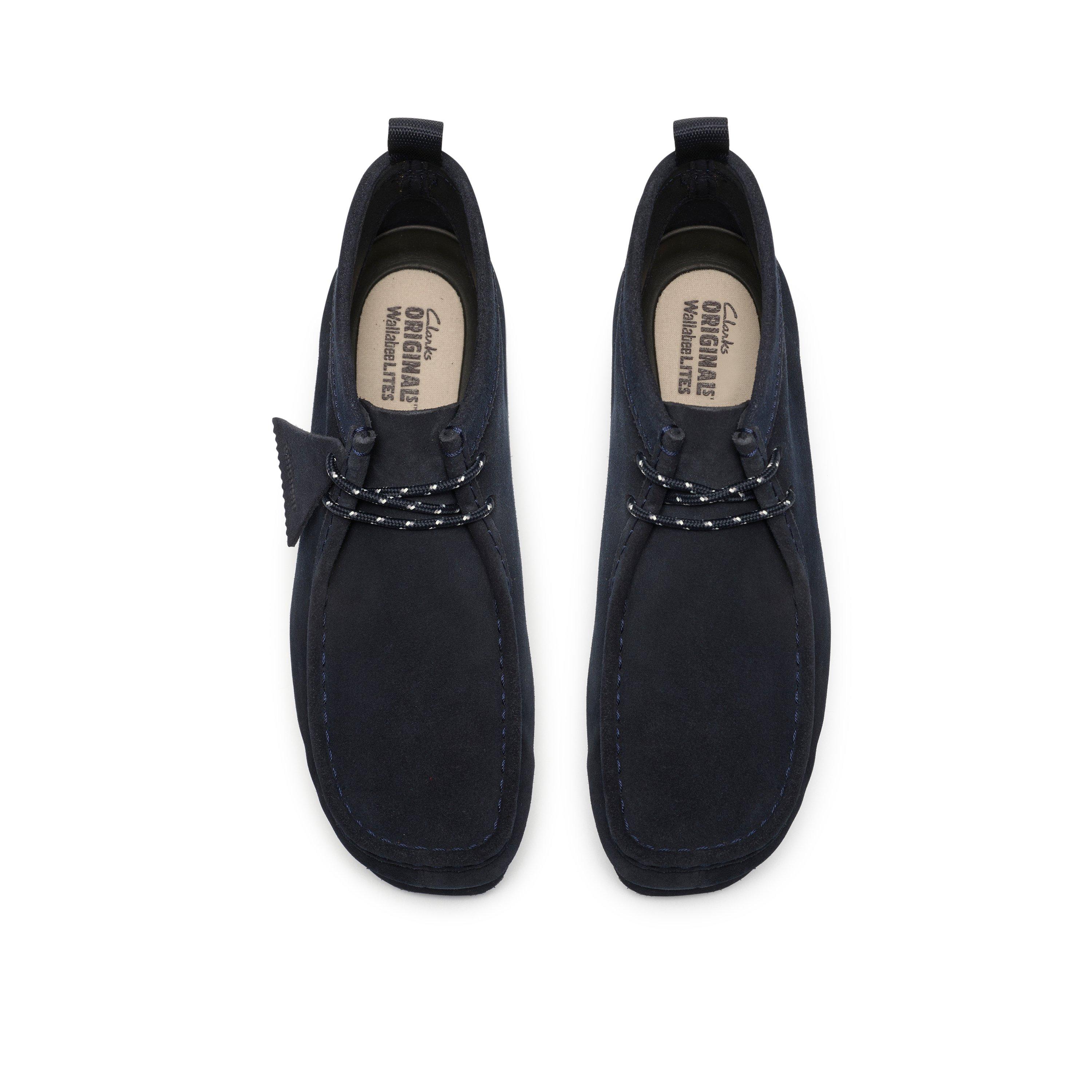 Navy Suede - Clarks Originals - Clarks Walla Bt Lite Sn64 - 6