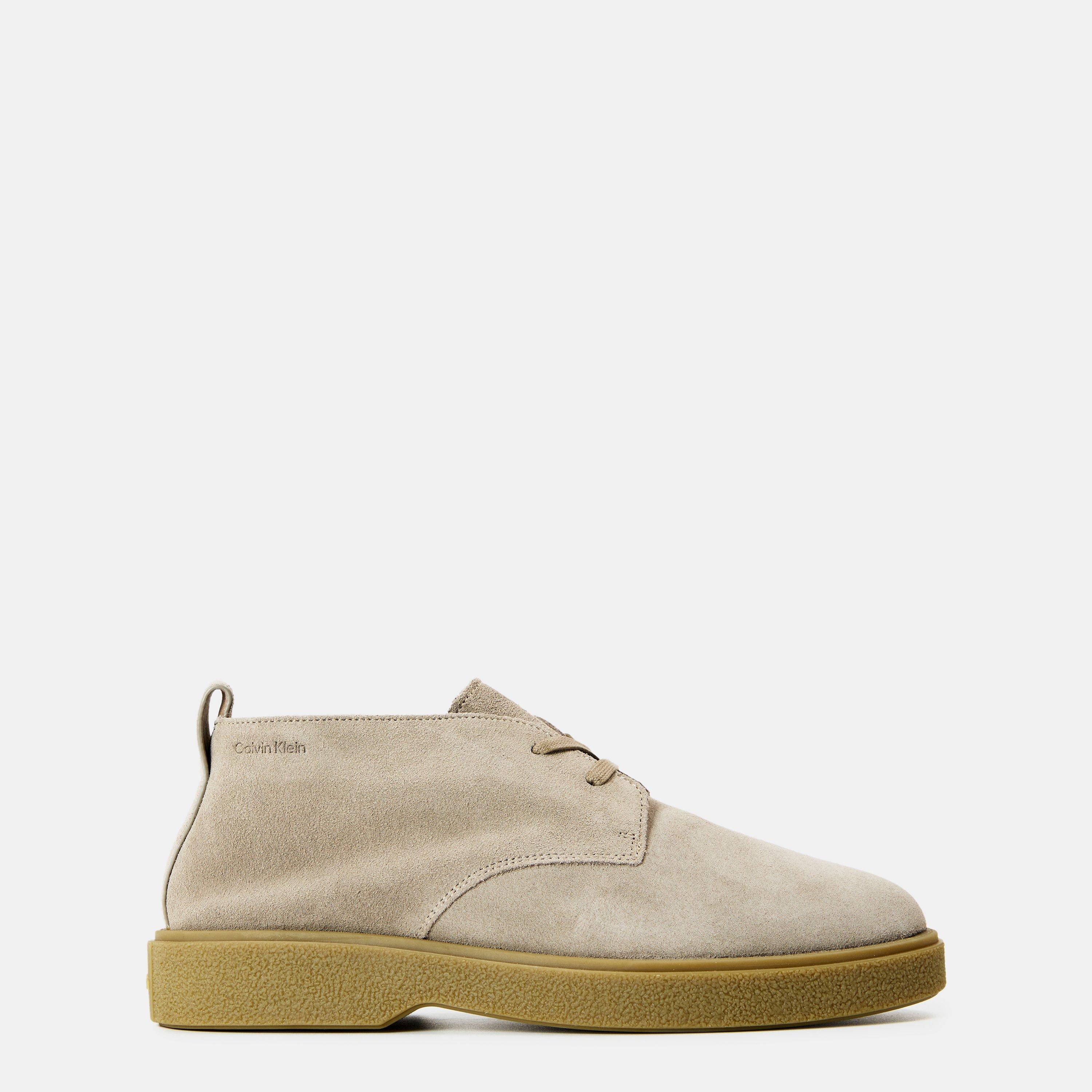 Calvin Klein Men's Suede Desert Boots - Moon Rock - Size 11 (46)