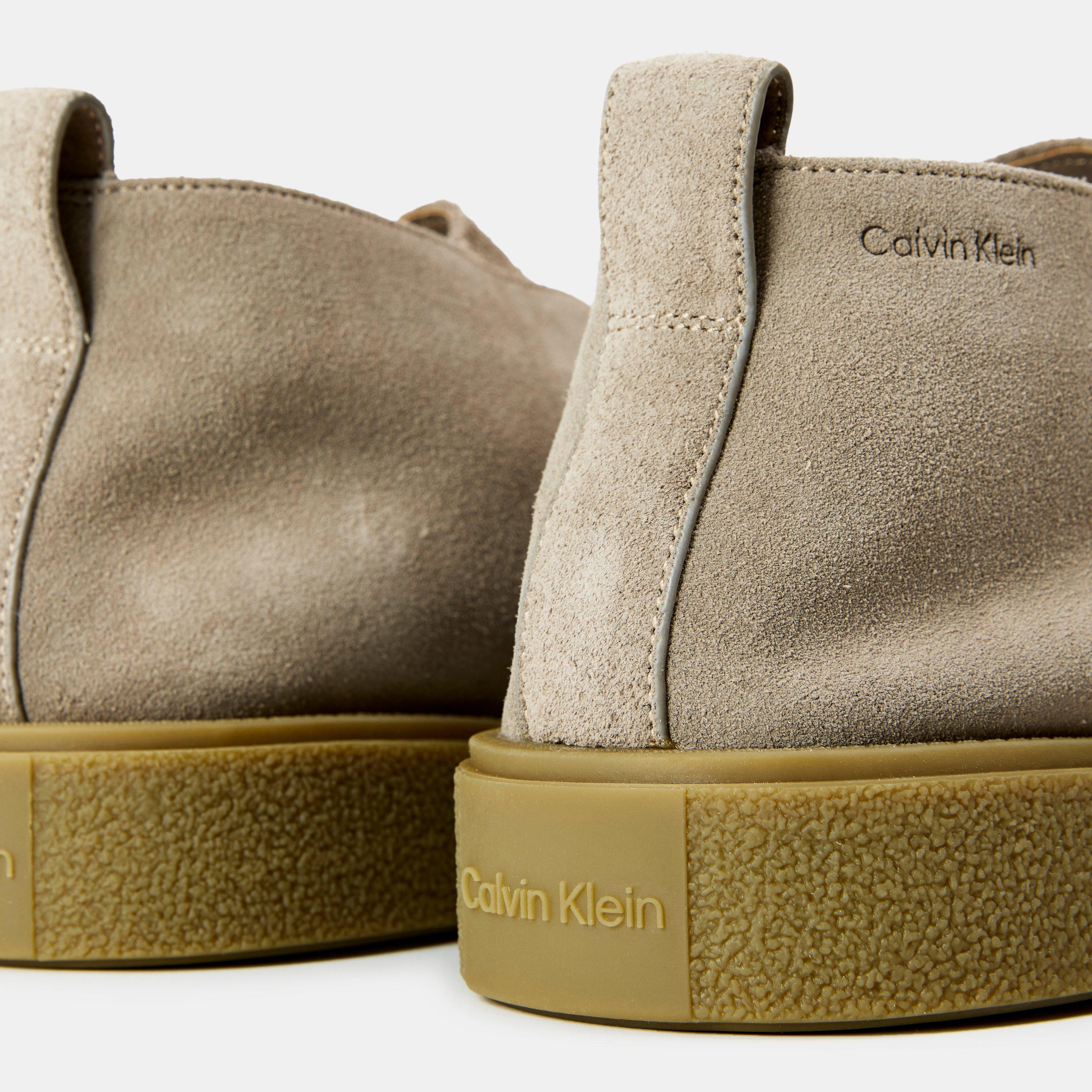 Moon Rock - Calvin Klein - Men's Suede Desert Boots - 4