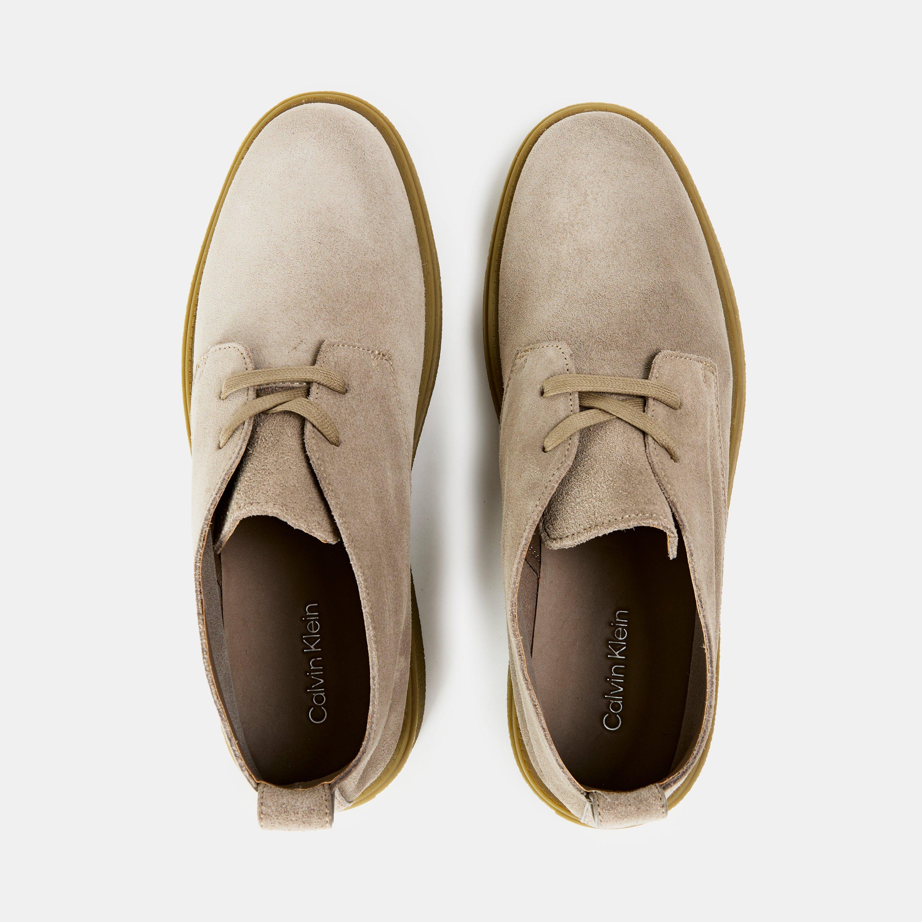 Moon Rock - Calvin Klein - Men's Suede Desert Boots - 5