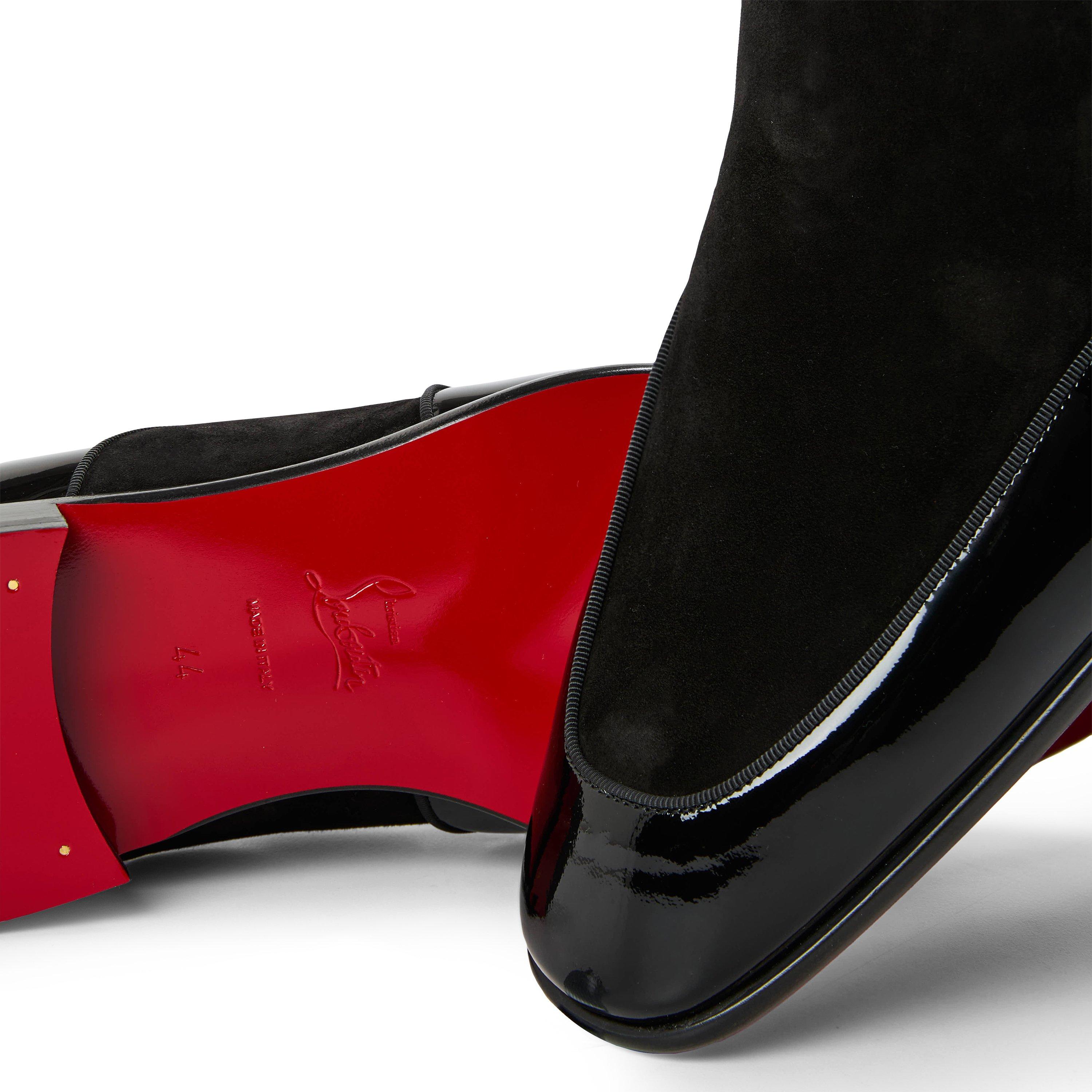 Black - Christian Louboutin - Men's Chr Yaki Derby Shoes - 4