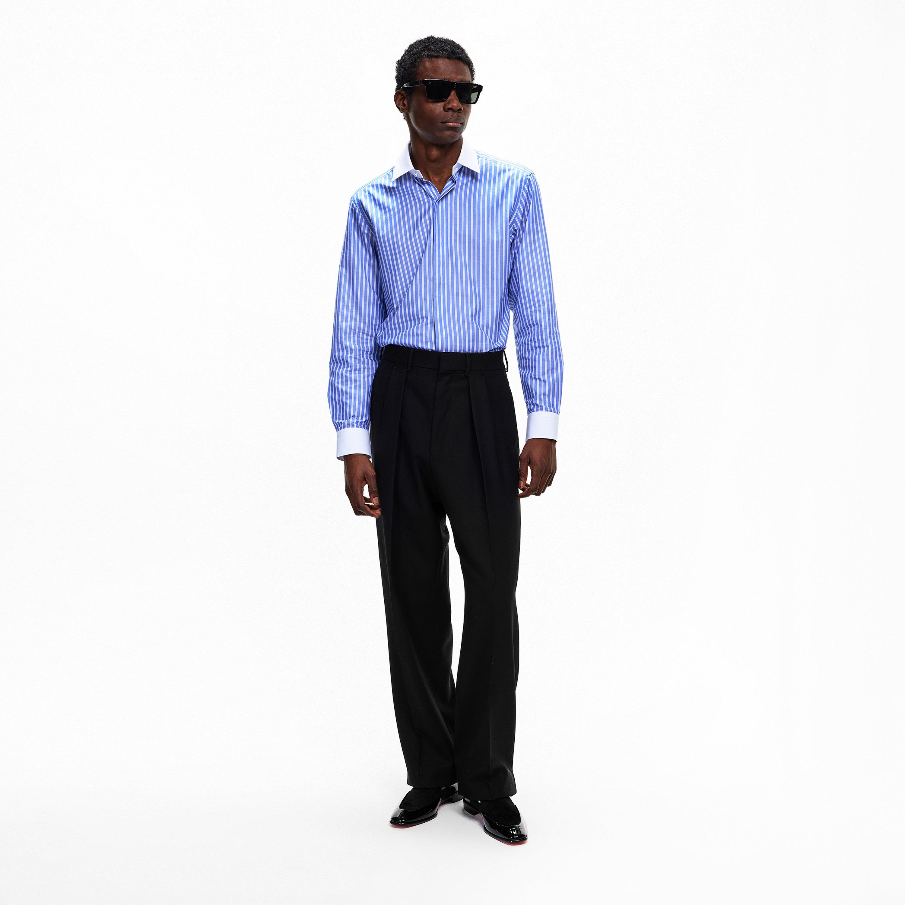 Black - Christian Louboutin - Men's Chr Yaki Derby Shoes - 6