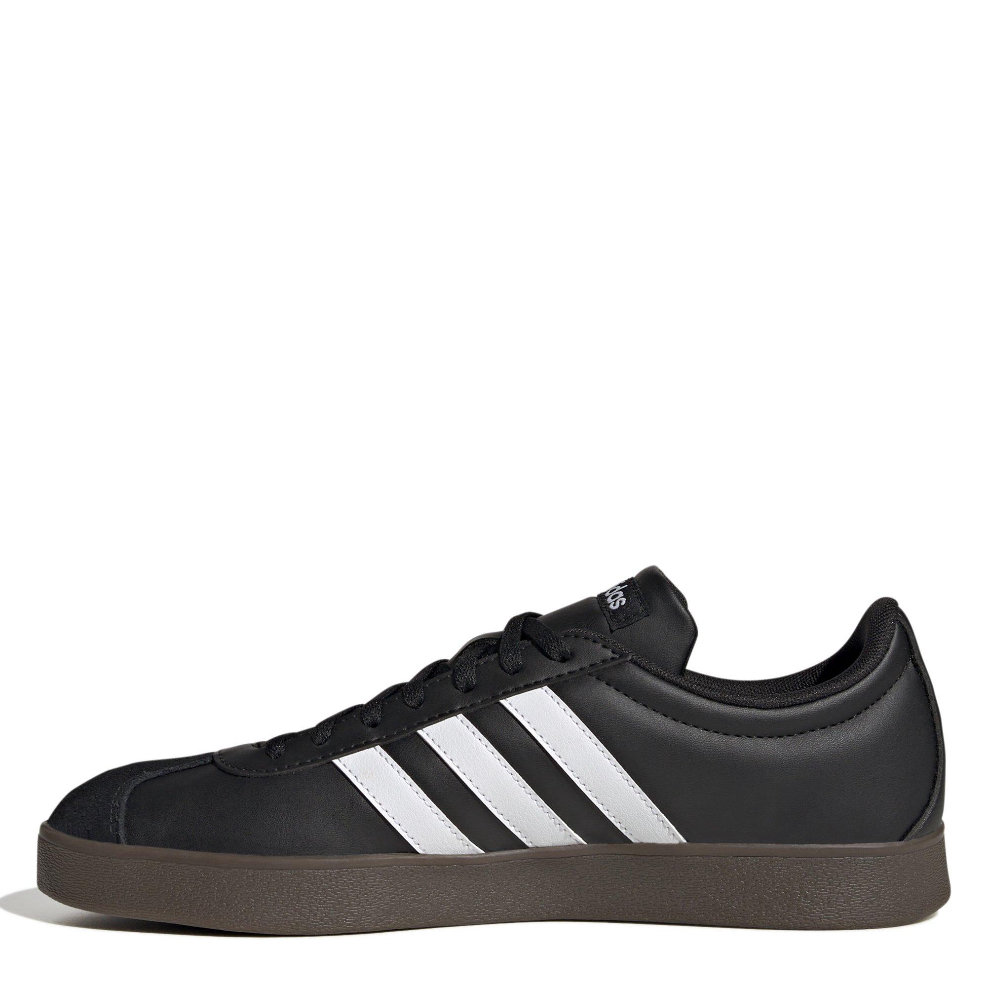 Black/White/Blk - adidas - VL Court Base Mens Shoes - 2