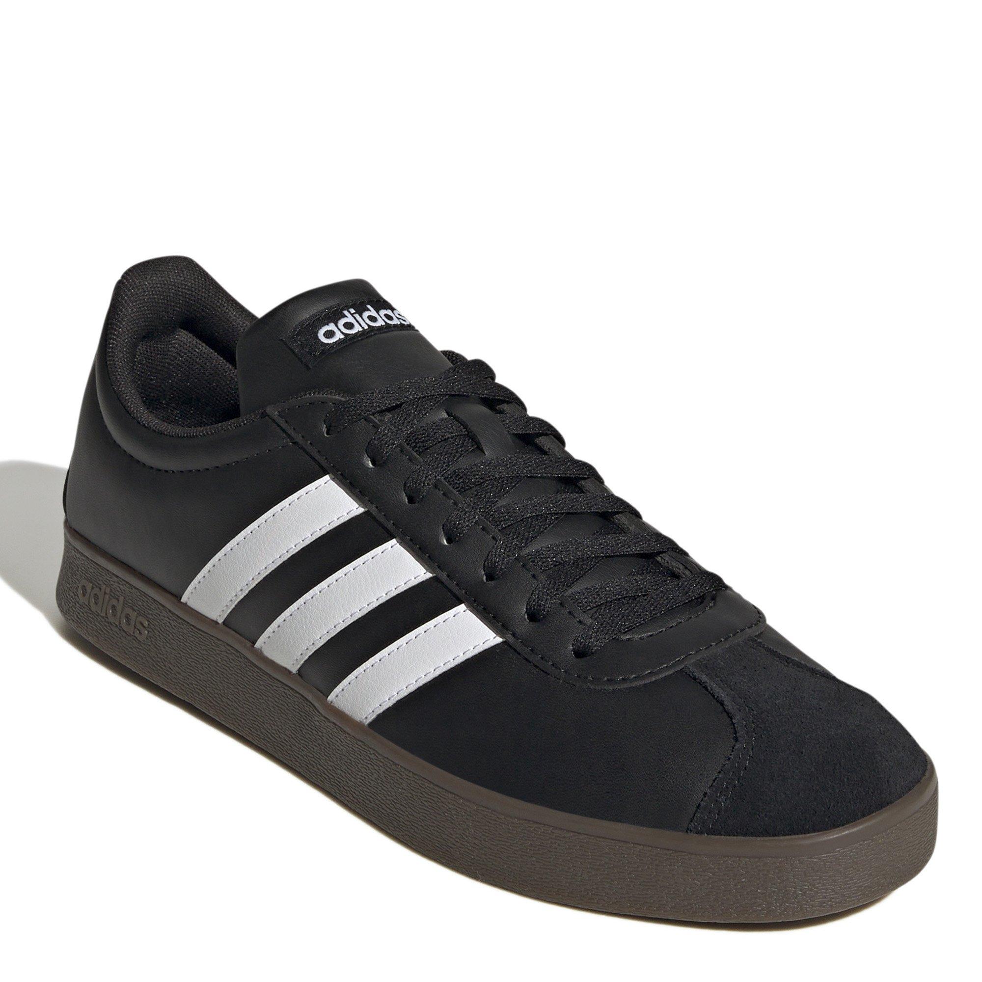Black/White/Blk - adidas - VL Court Base Mens Shoes - 5