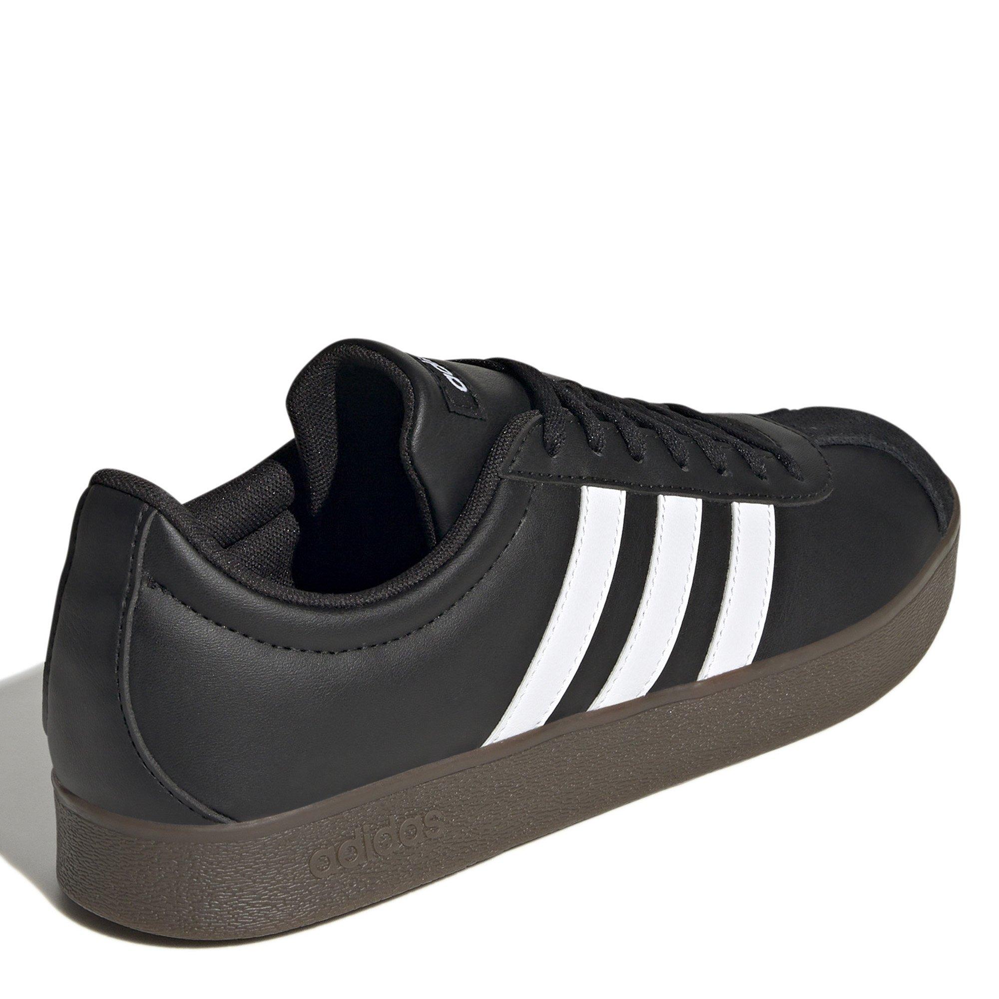 Black/White/Blk - adidas - VL Court Base Mens Shoes - 6