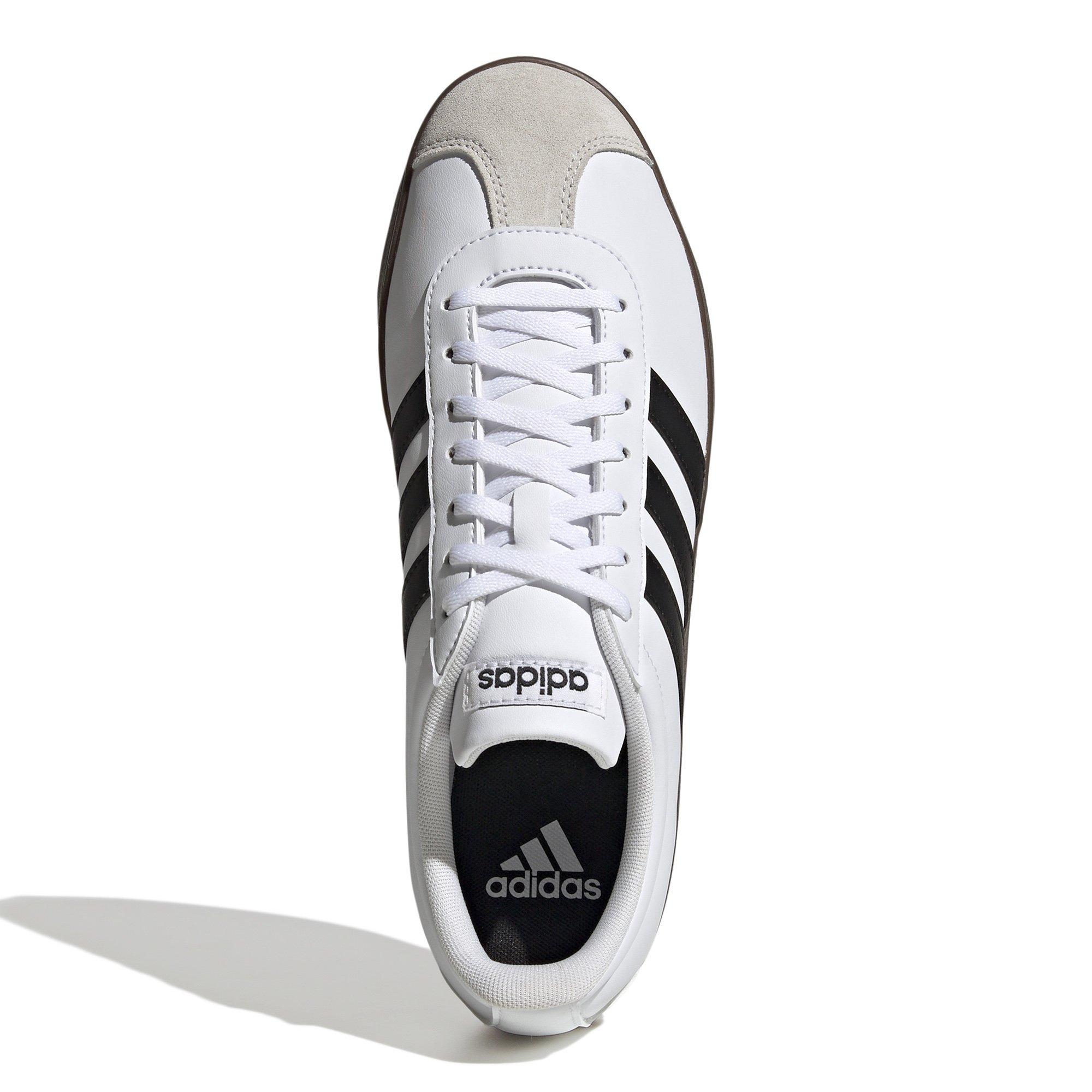 Wht/Blk/Greyone - adidas - VL Court Base Mens Shoes - 3