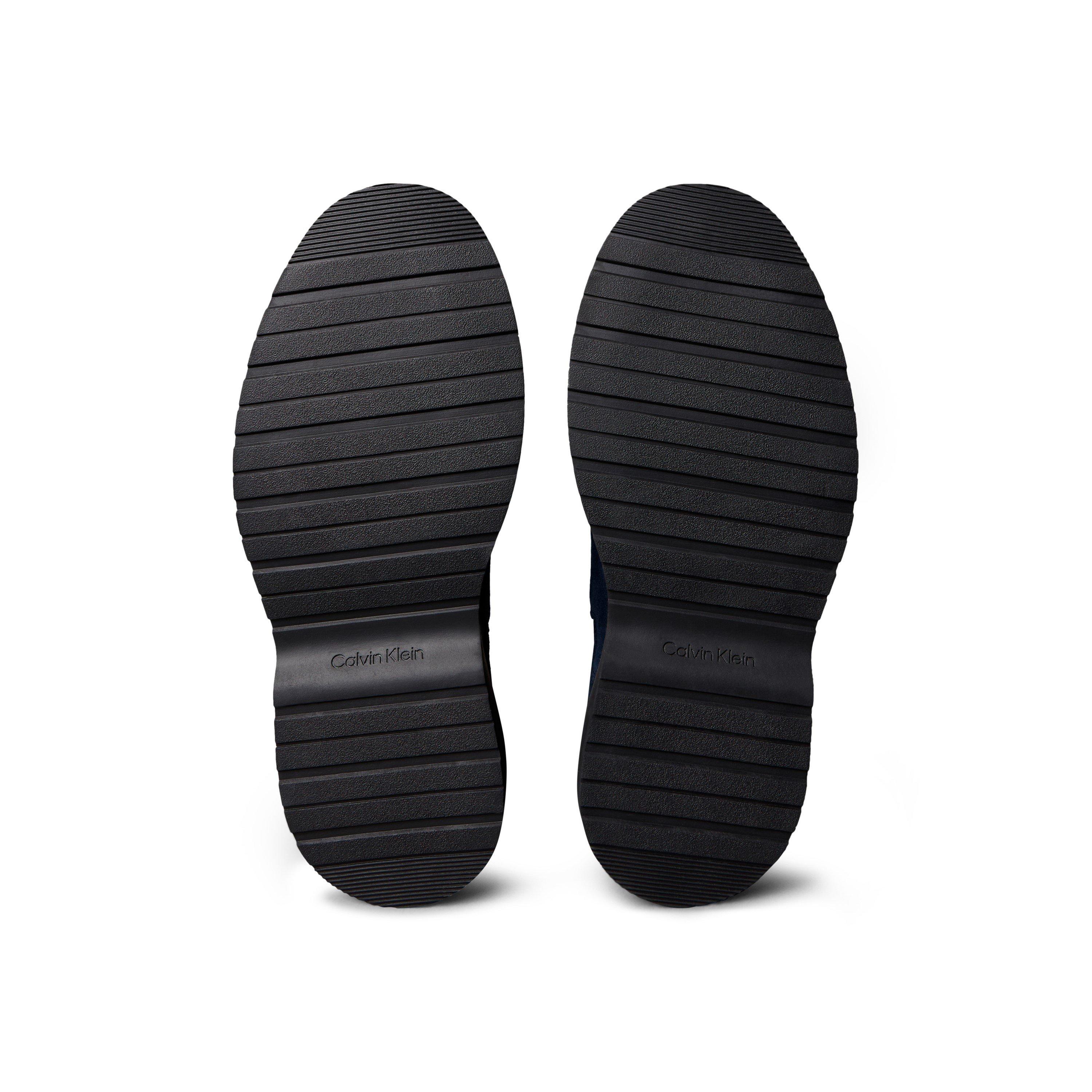 Universe Blue - Calvin Klein - Men's Suede Chelsea Boots - 6