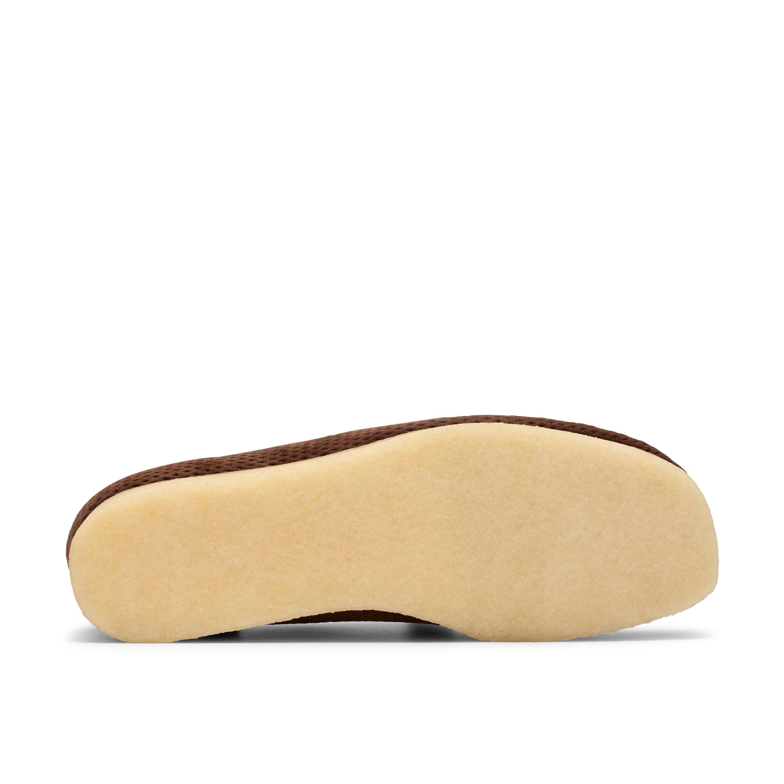 Dark Brown Sde - Clarks Originals - Clarks Wallabee Perf Sn63 - 2