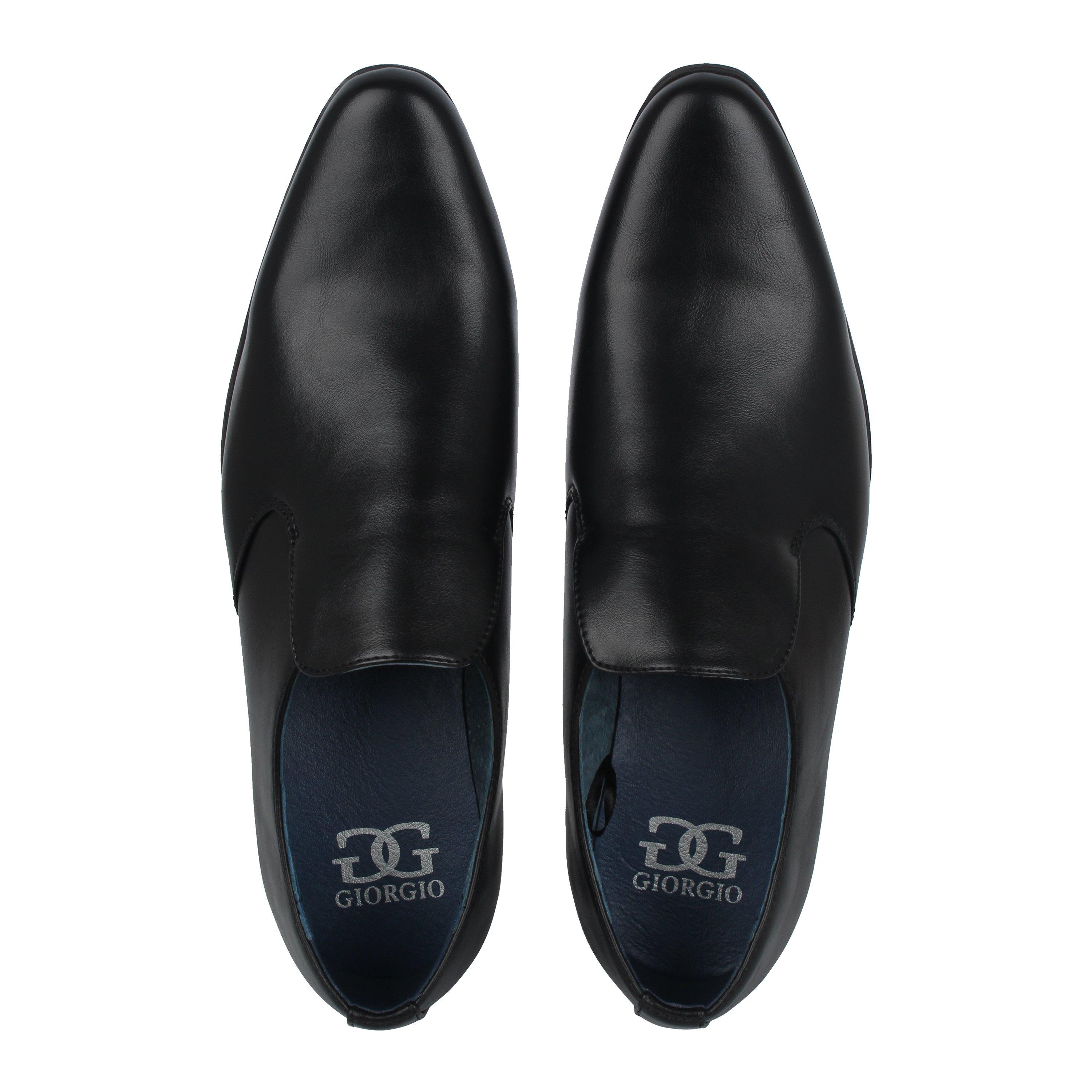 Zwart - Giorgio - Langley Slip On Shoes Mens - 5