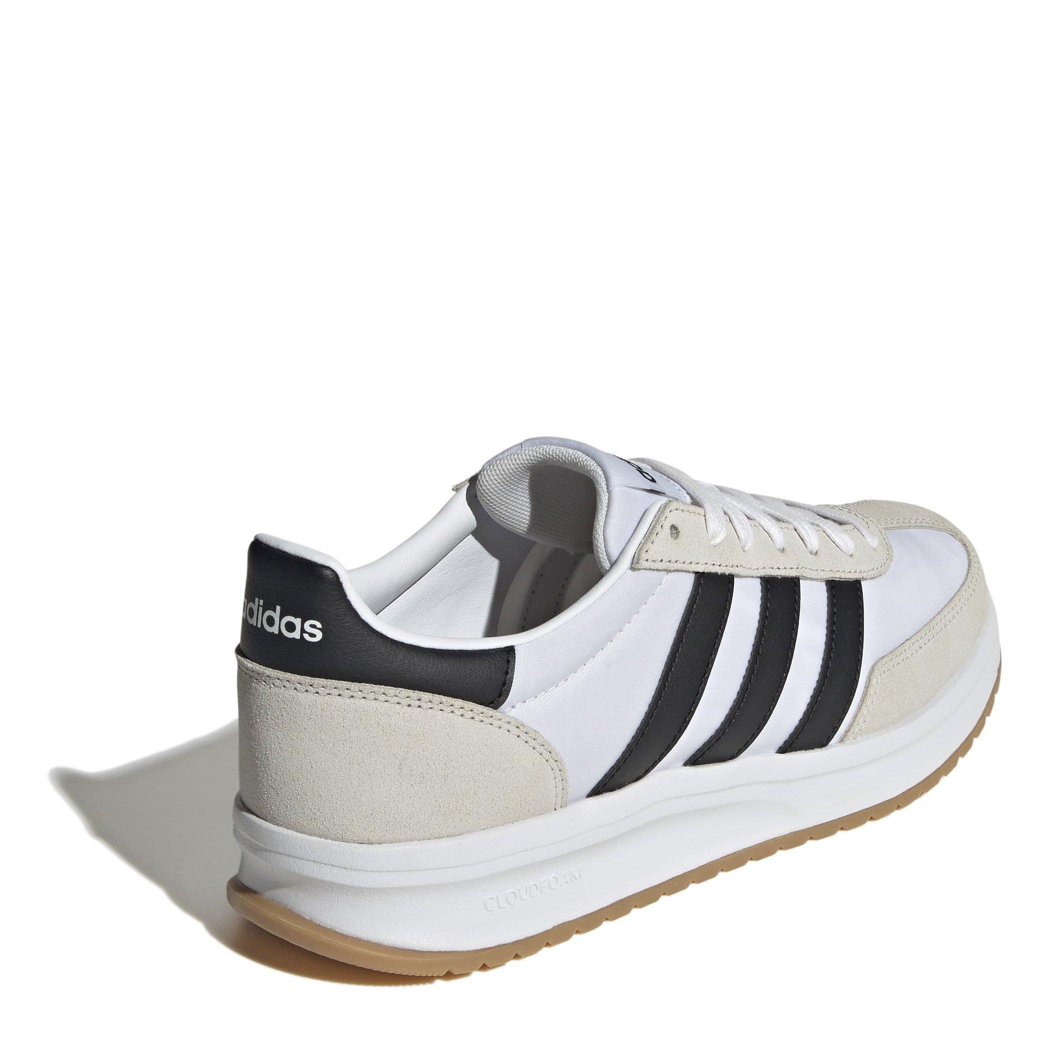 Bijelo/Crno - adidas - Run 70s 2.0 Low-Top Trainers Mens - 4