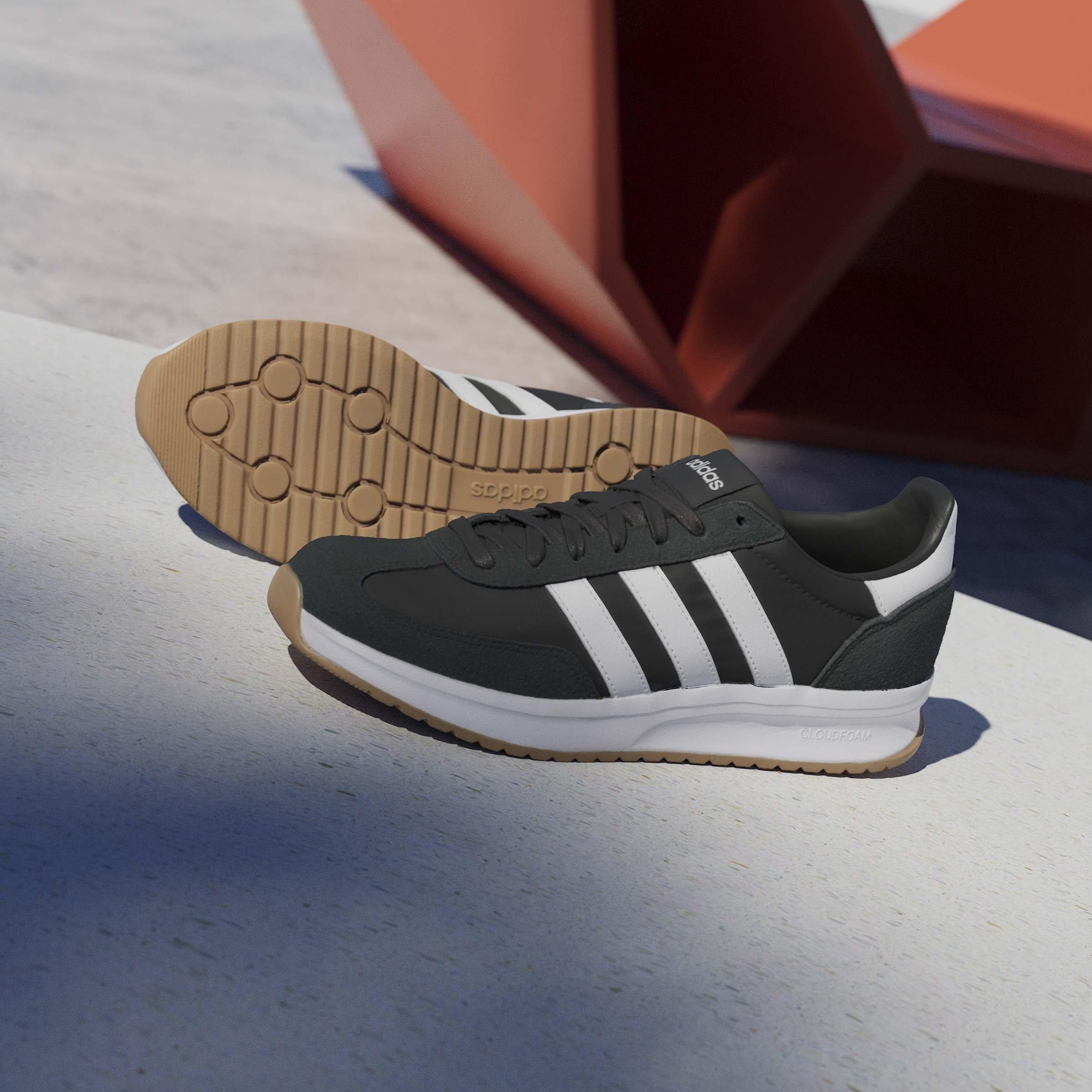 Black/White - adidas - Run 70s 2.0 Low-Top Trainers Mens - 11