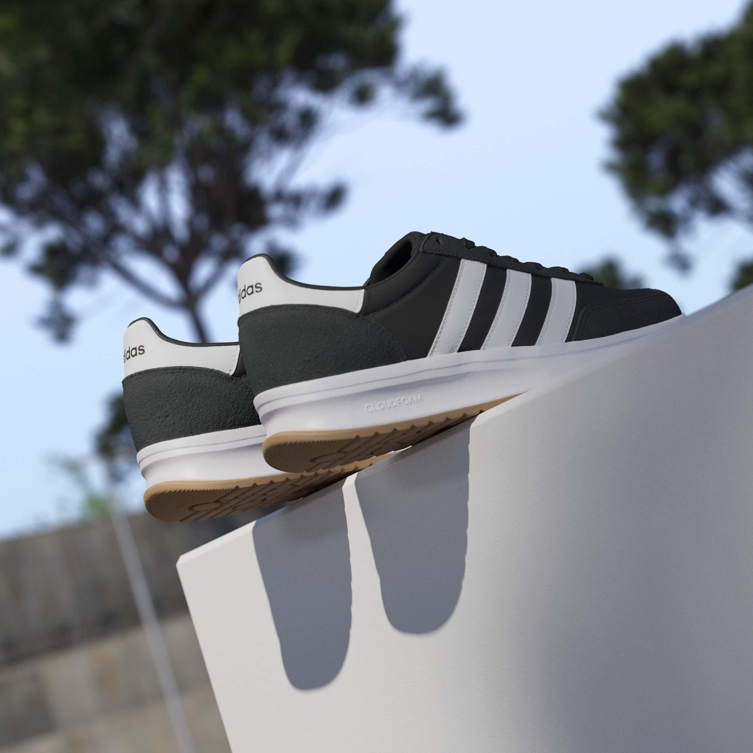 Black/White - adidas - Run 70s 2.0 Low-Top Trainers Mens - 15