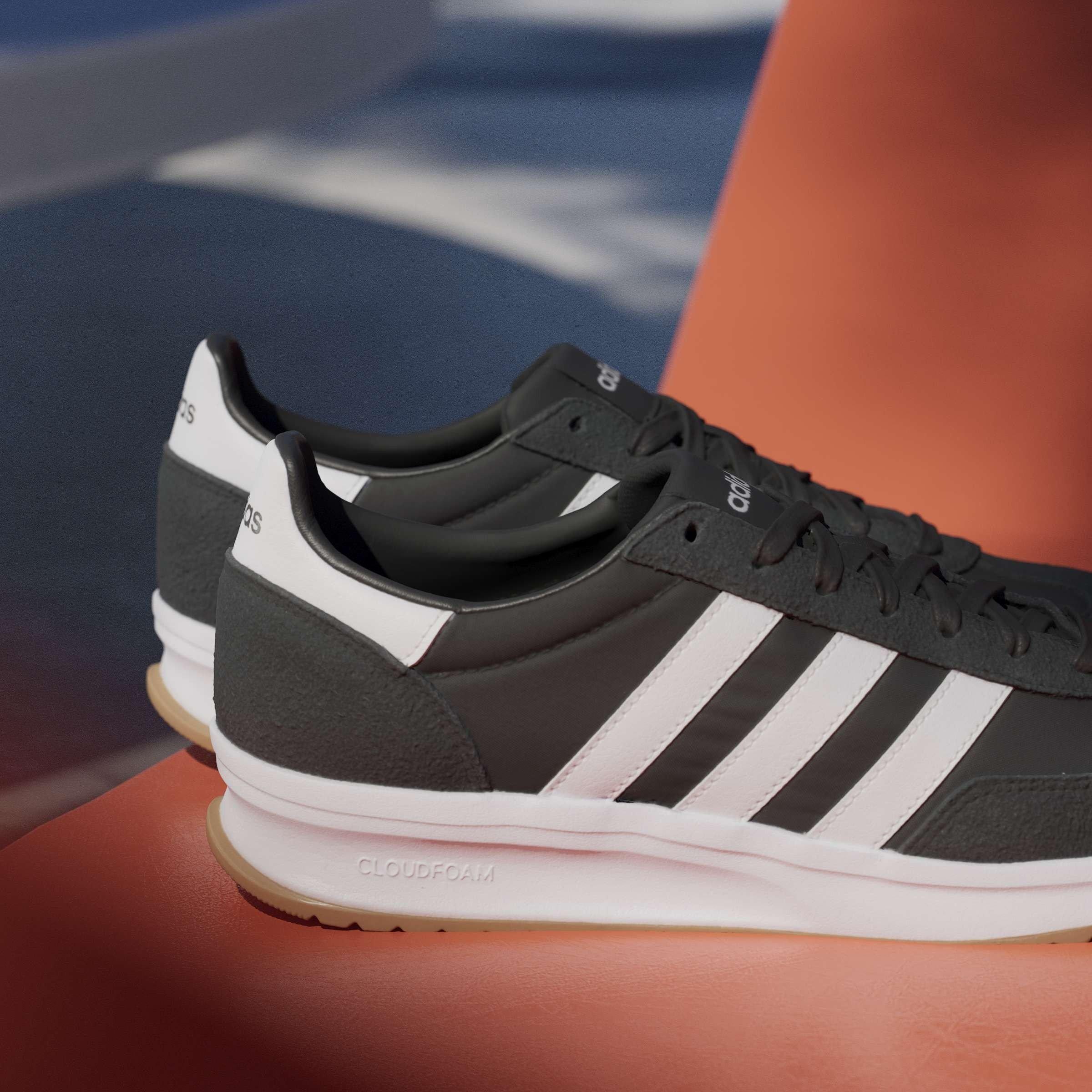 Black/White - adidas - Run 70s 2.0 Low-Top Trainers Mens - 16