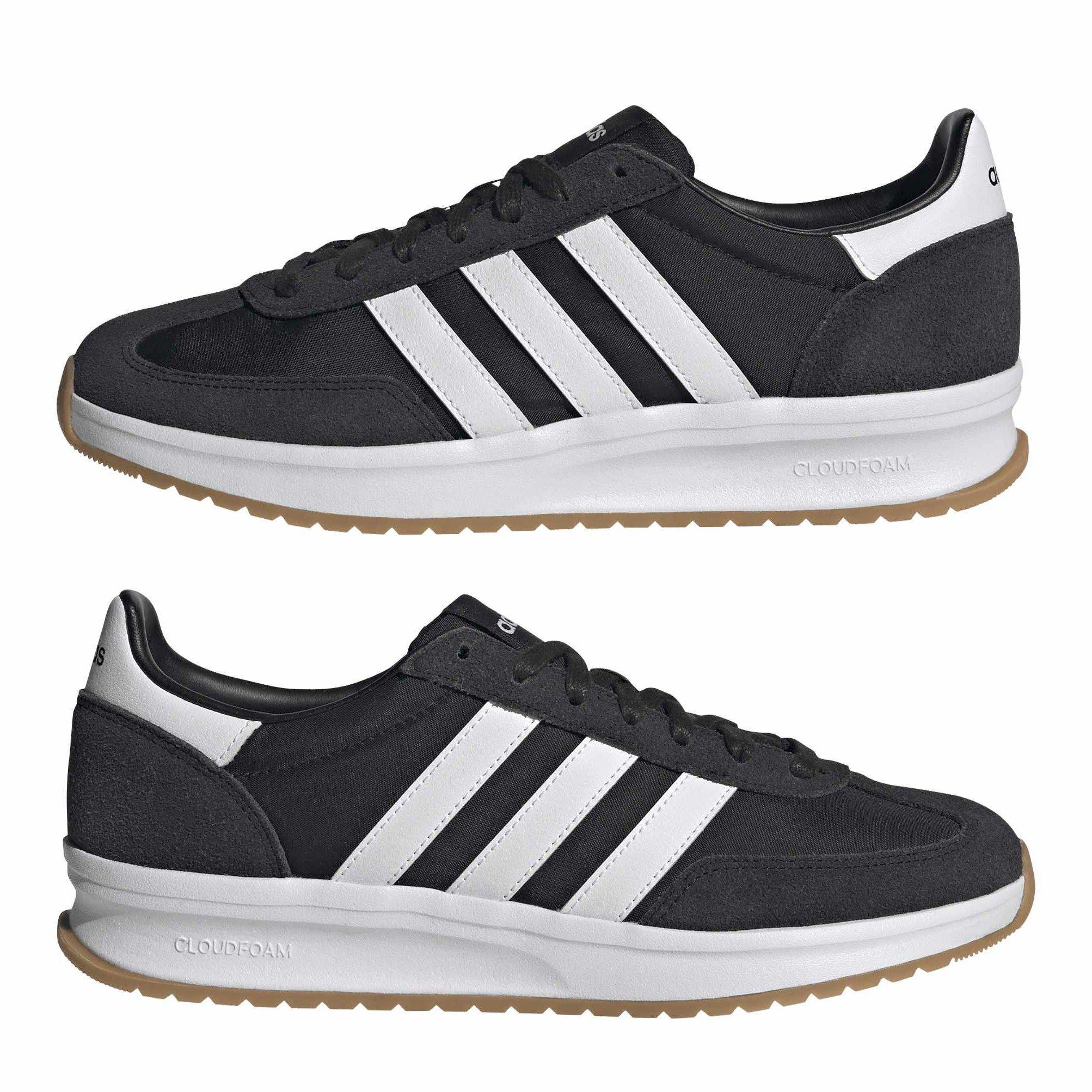 Black/White - adidas - Run 70s 2.0 Low-Top Trainers Mens - 9