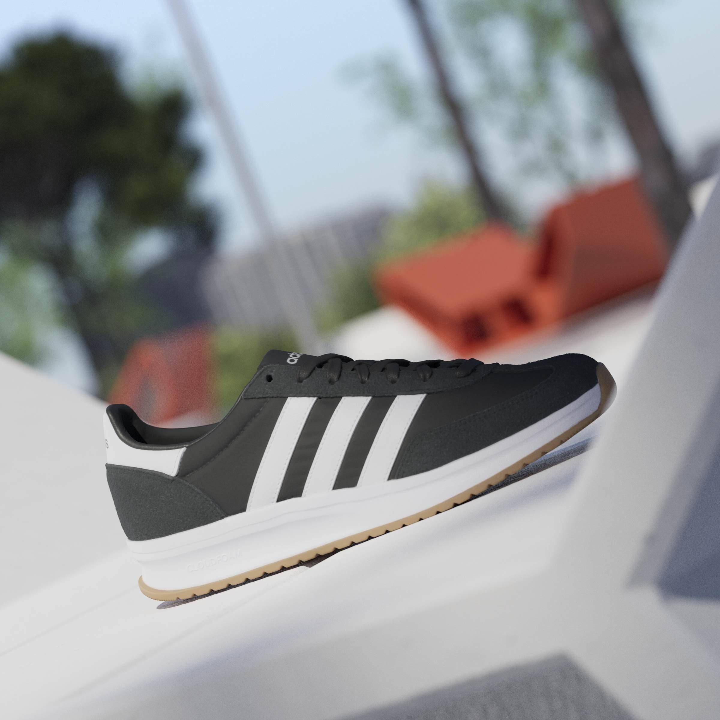 Black/White - adidas - Run 70s 2.0 Low-Top Trainers Mens - 10