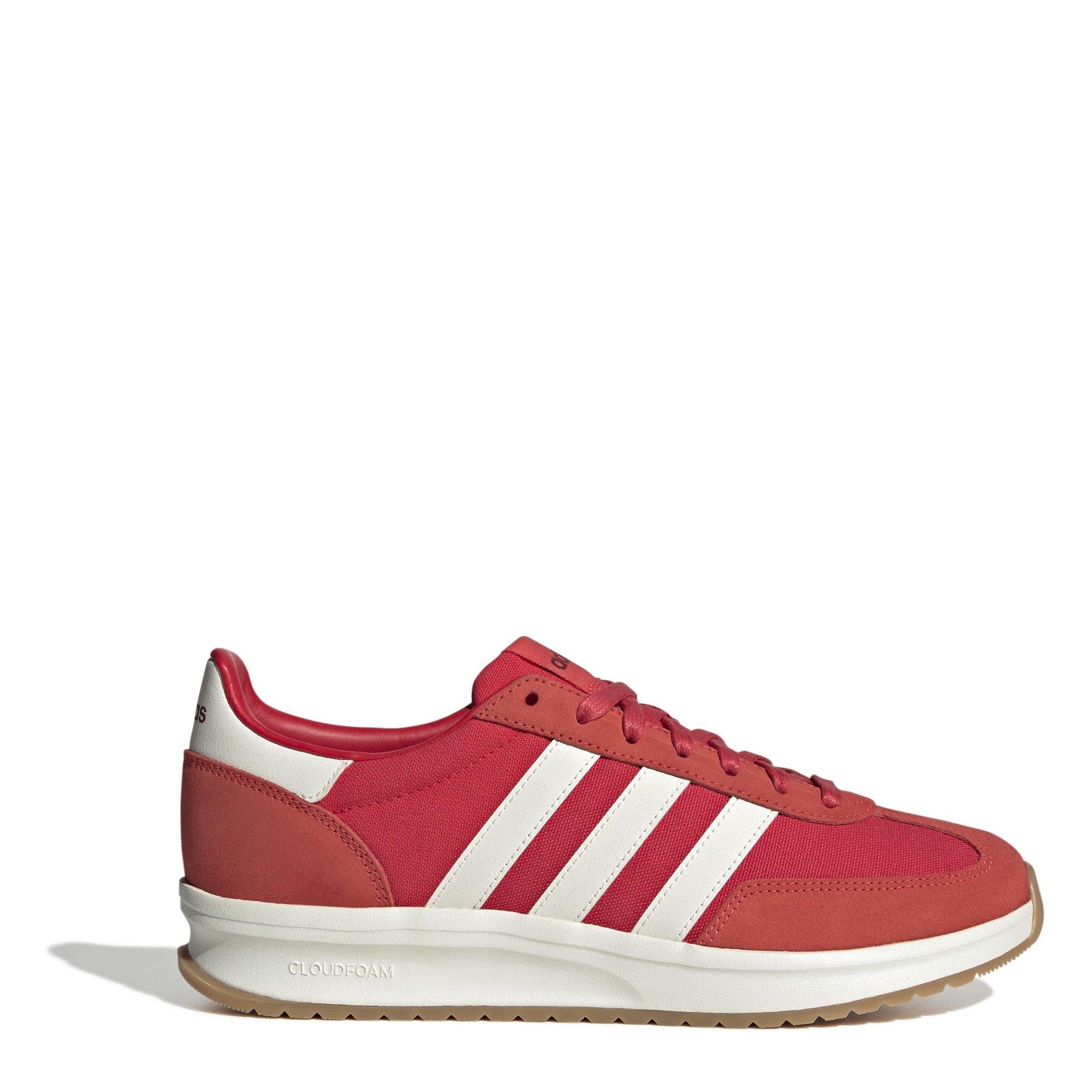Adidas Men's Run 70S 2.0 Low-Top Trainers - Red/White - 9 (43.3)