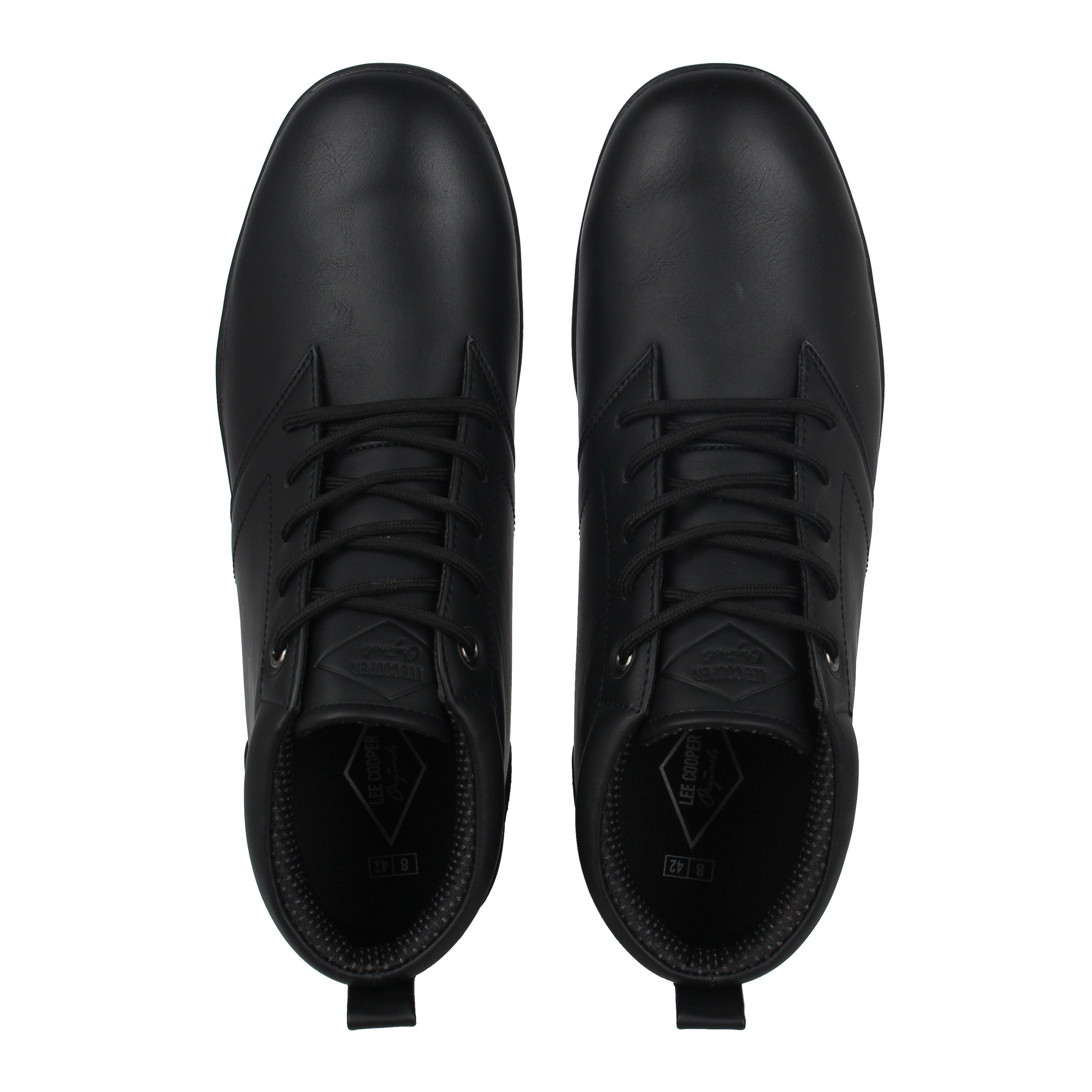 Black/Black - Lee Cooper - Finch Chukka Boot Mens - 5