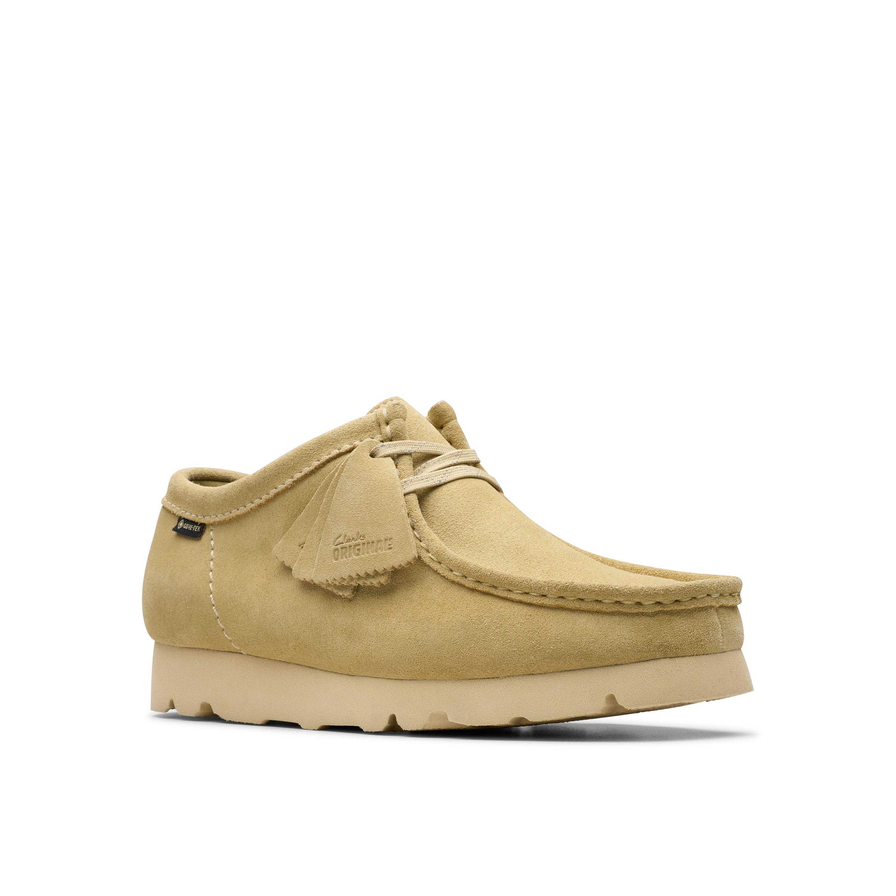 Maple Suede - Clarks Originals - Men's Wallabee GTX Moc Toe Formal Shoes - 7