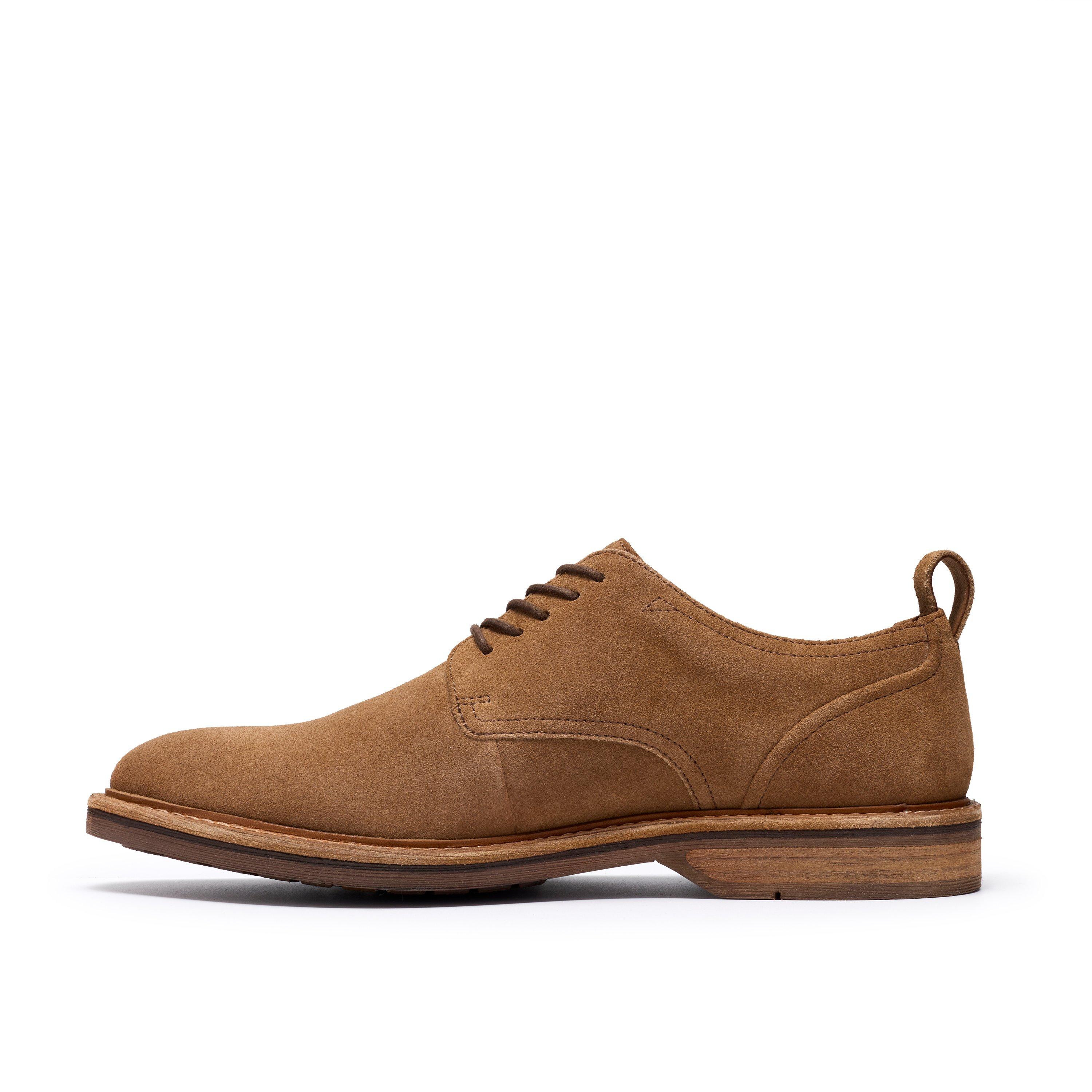 Tan Suede - Clarks - Men's Derby Shoes - 2