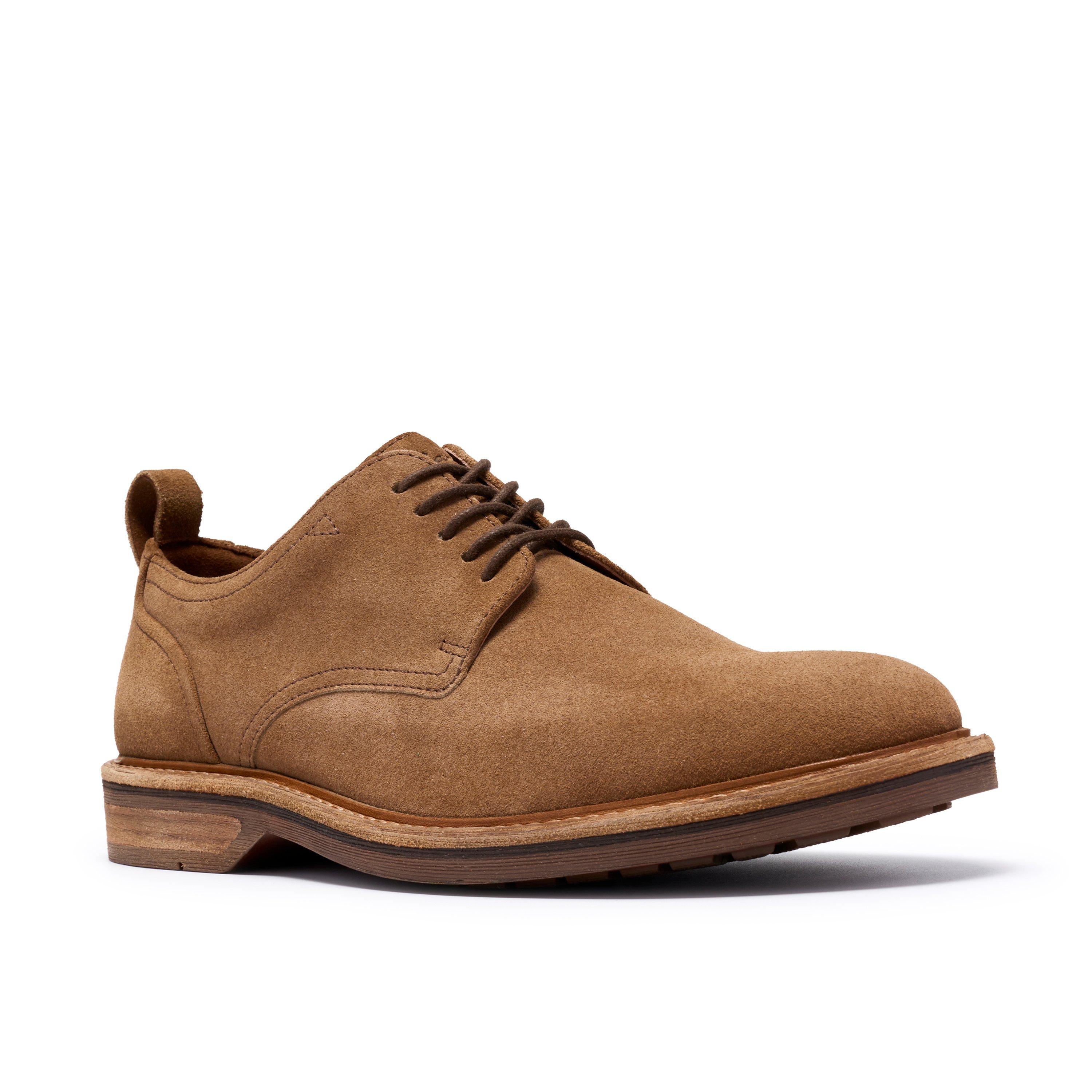 Tan Suede - Clarks - Men's Derby Shoes - 4