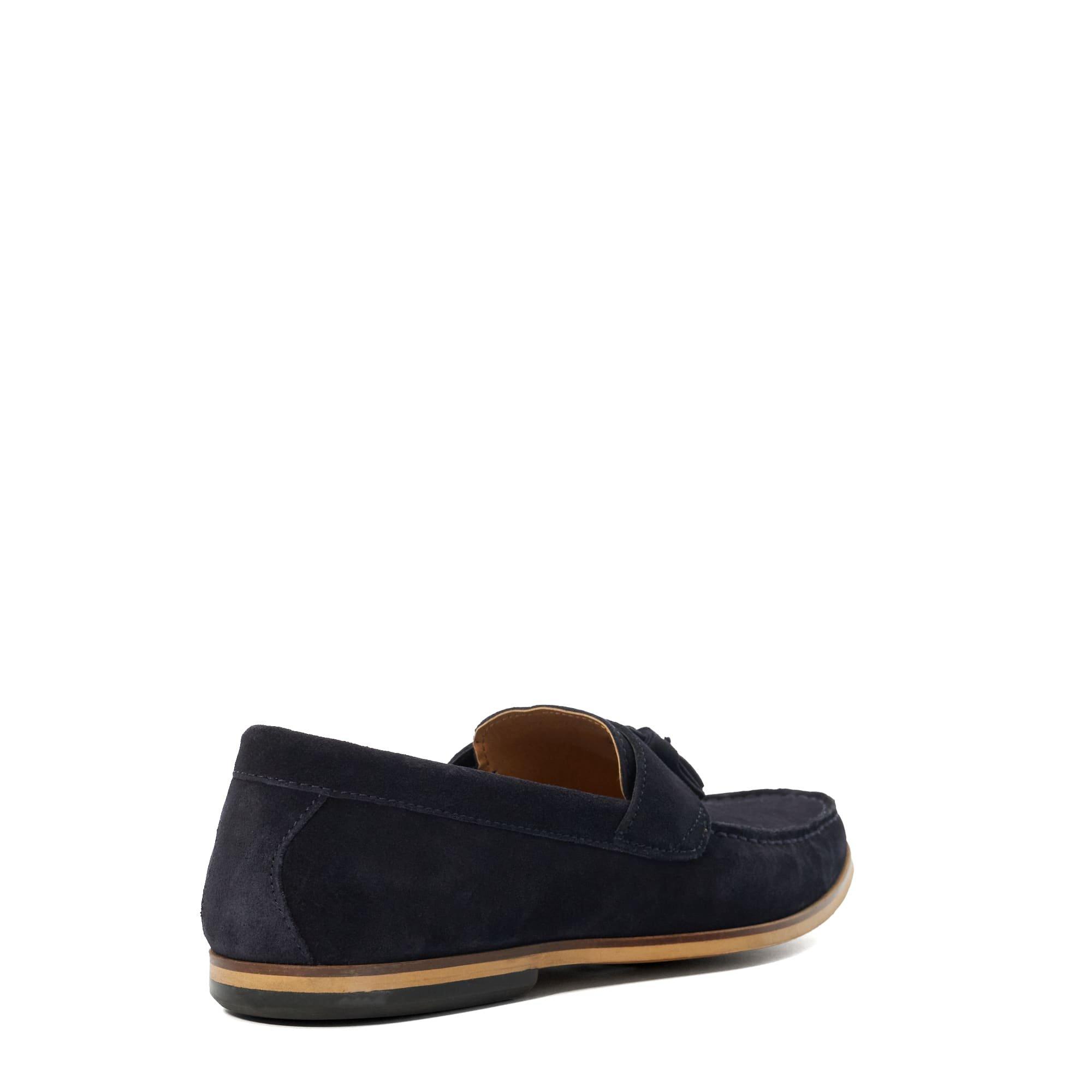 Mornarsko plava antilop 164 - Dune London - Bertie Loafers - 4