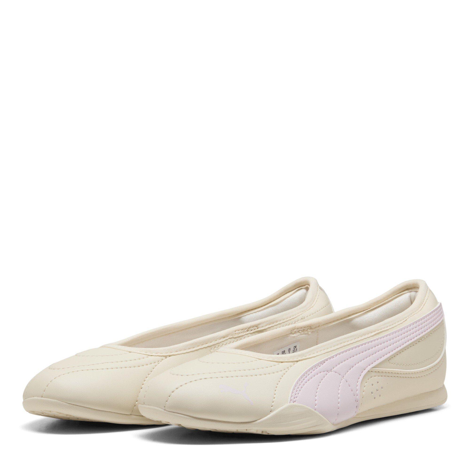 Women's Catch Soleil Ballerina Leather Slip-On Low-Top Trainers