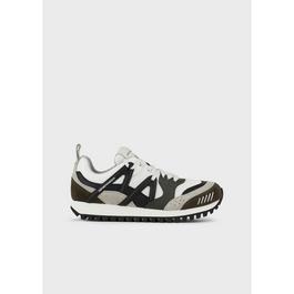 Emporio Armani Cow Mesh Trainers