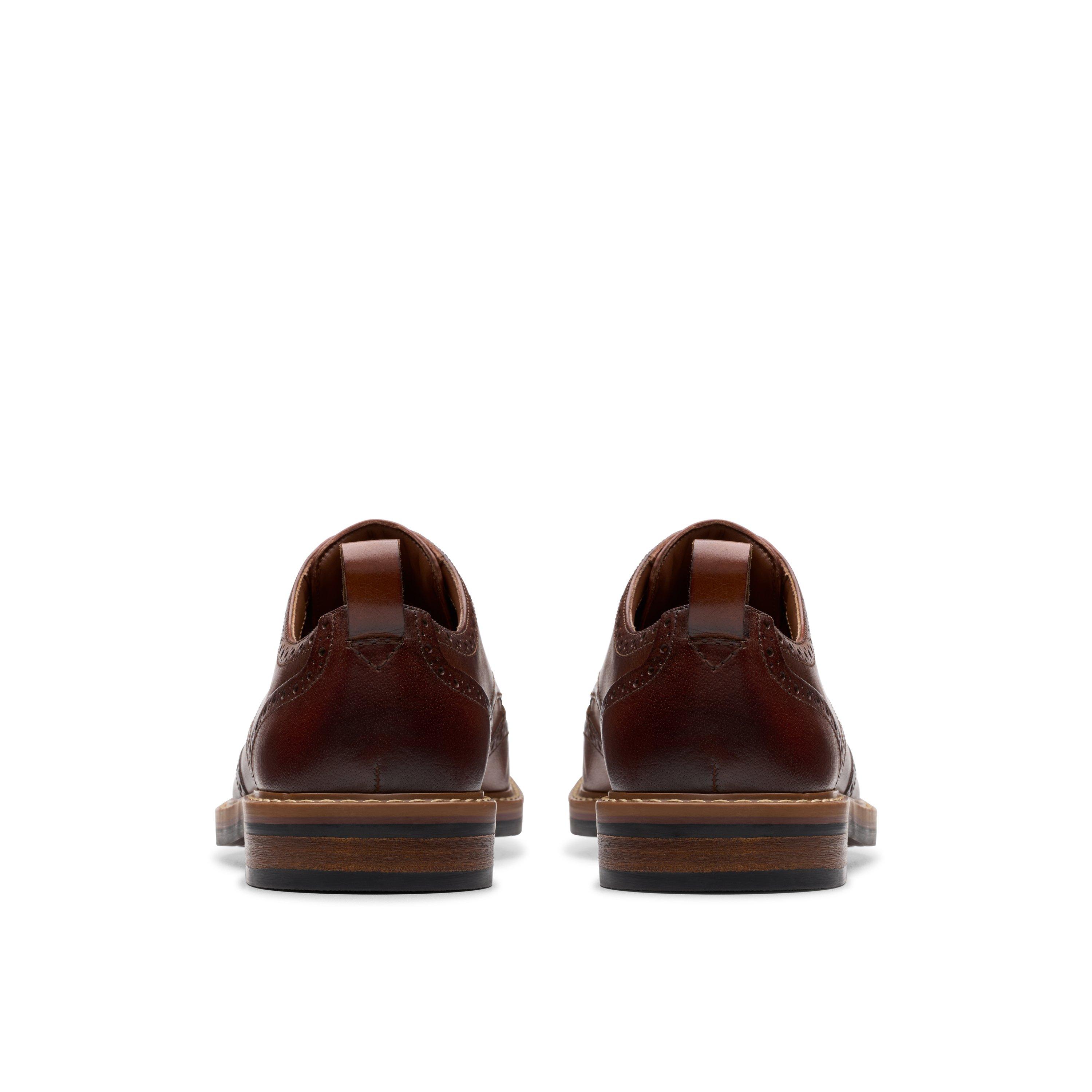 Mid Tan Lea - Clarks - Clarks Aldwin Limit Sn62 - 5