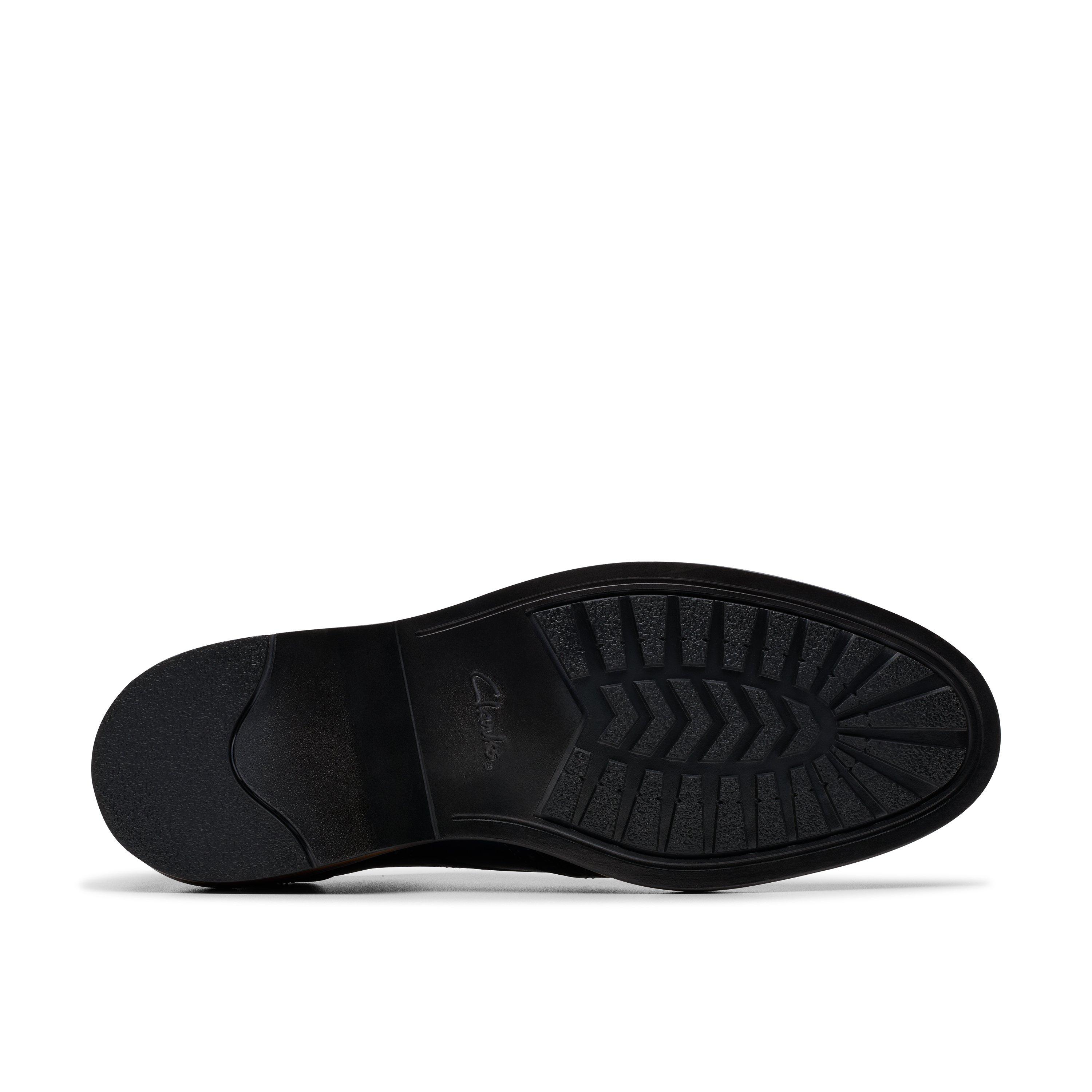 Marineblødt læder - Clarks - Men's Brogues - 3