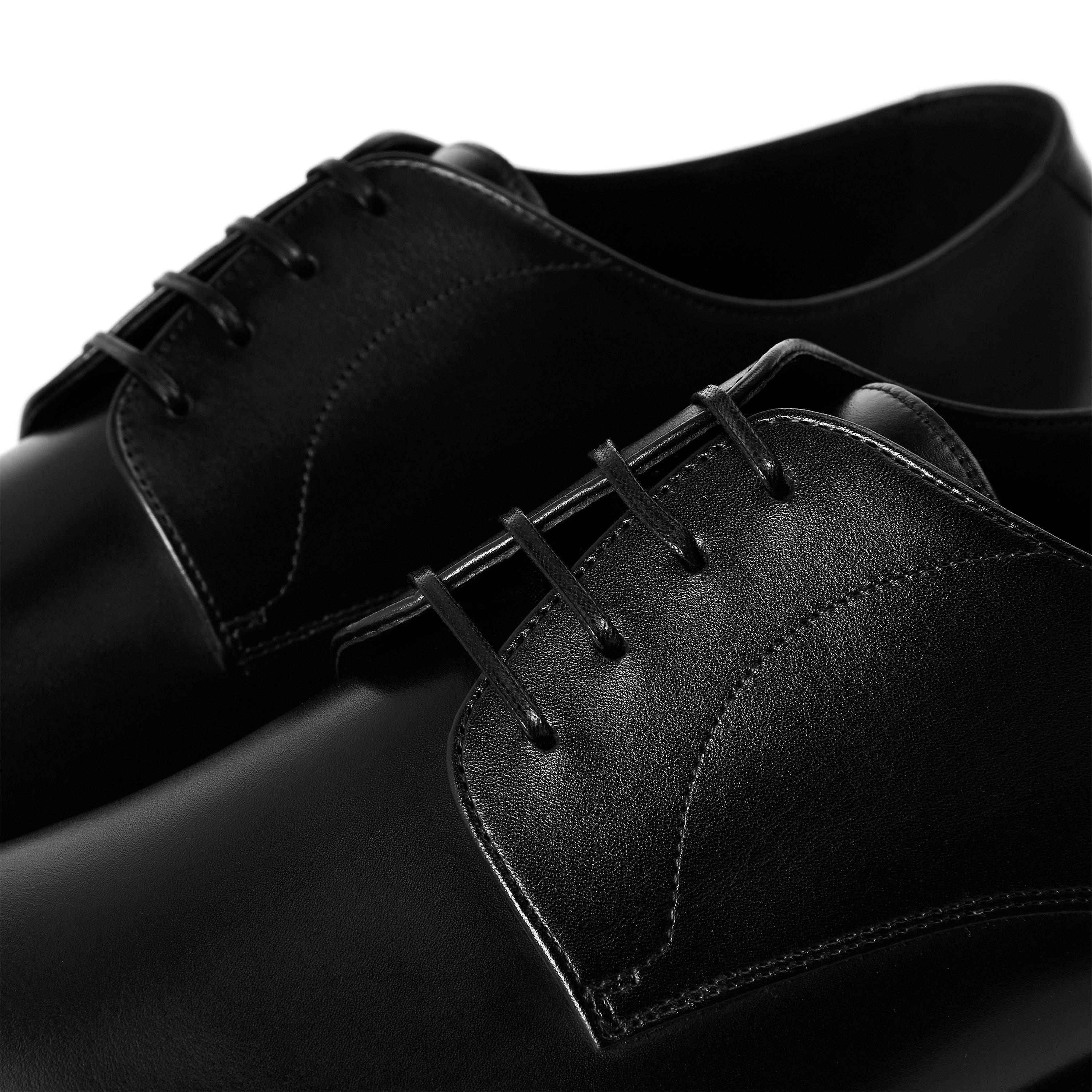 Black - Boss - Boss Derrek Derb Burb 10266888 01 Derby Shoes Mens - 3