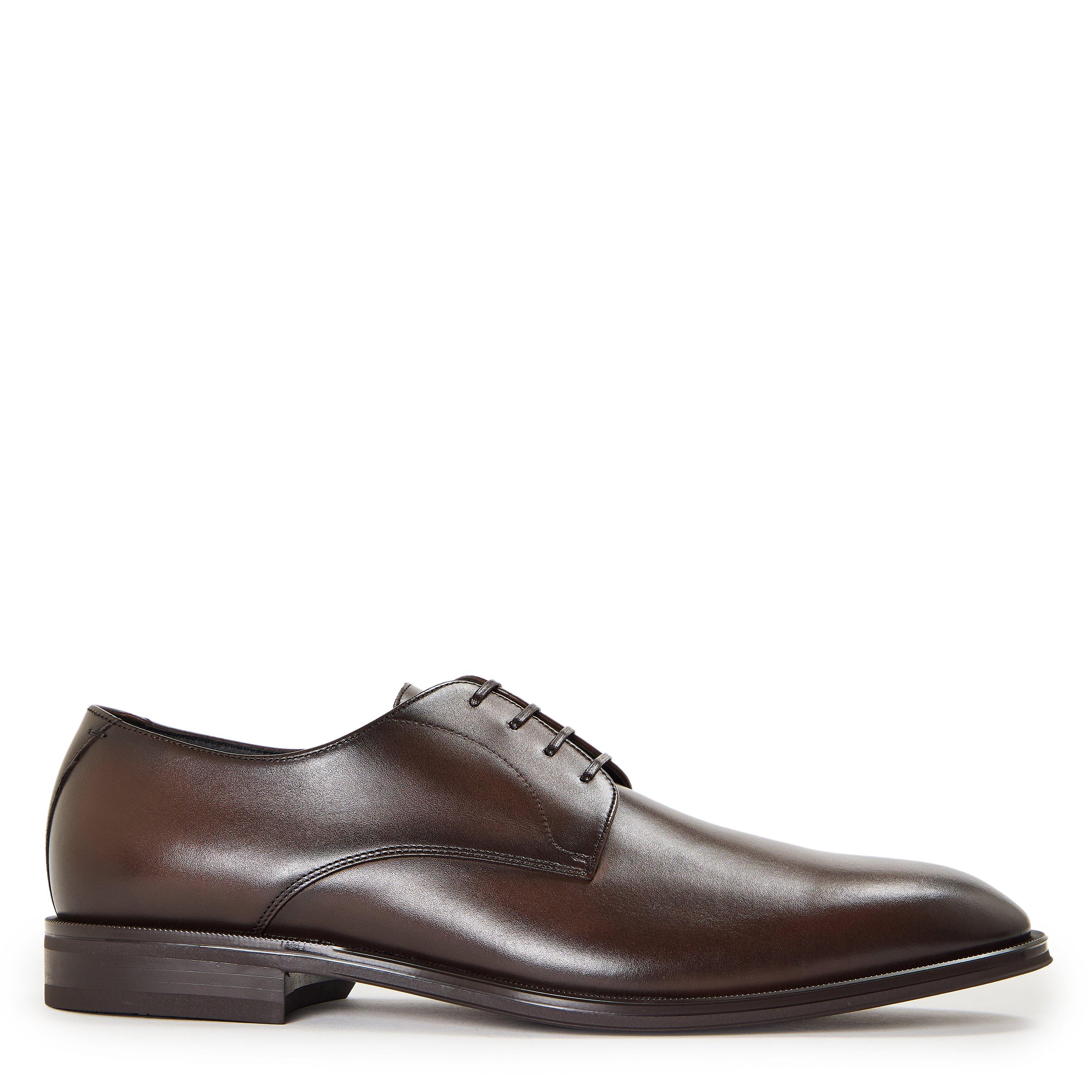 Boss Men's Derrek Derb Burb 10266888 01 Derby Shoes - Dark Brown - 5.5 (39.5)