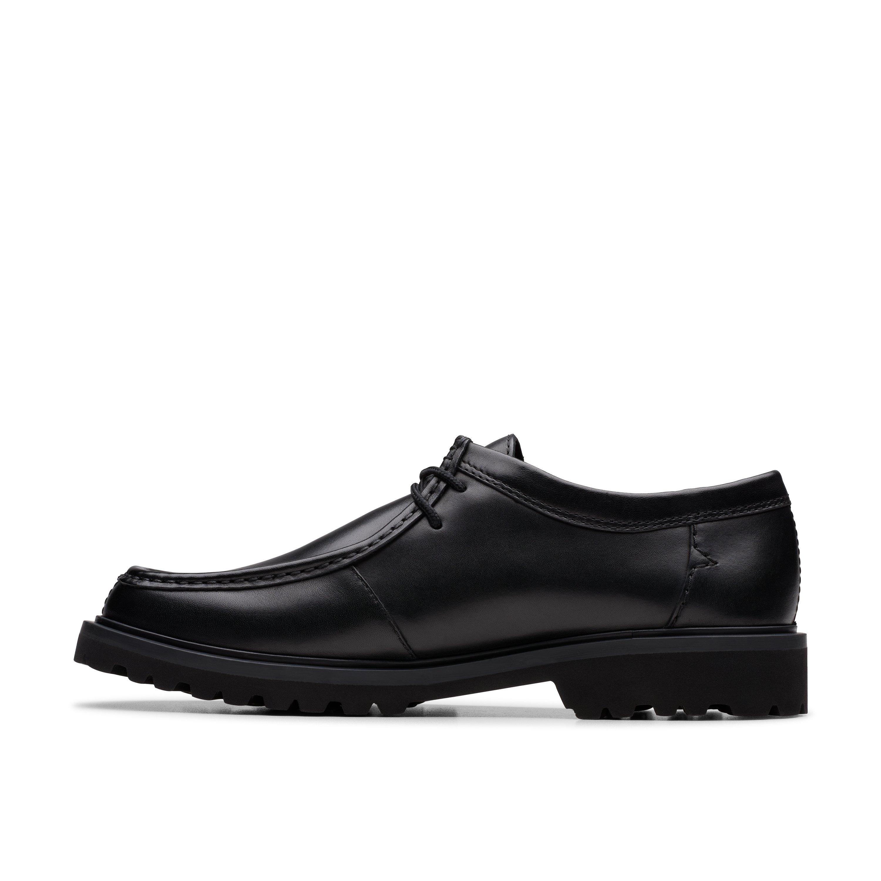 Black Leather - Clarks - Clarks Berwick Seam Sn62 - 2