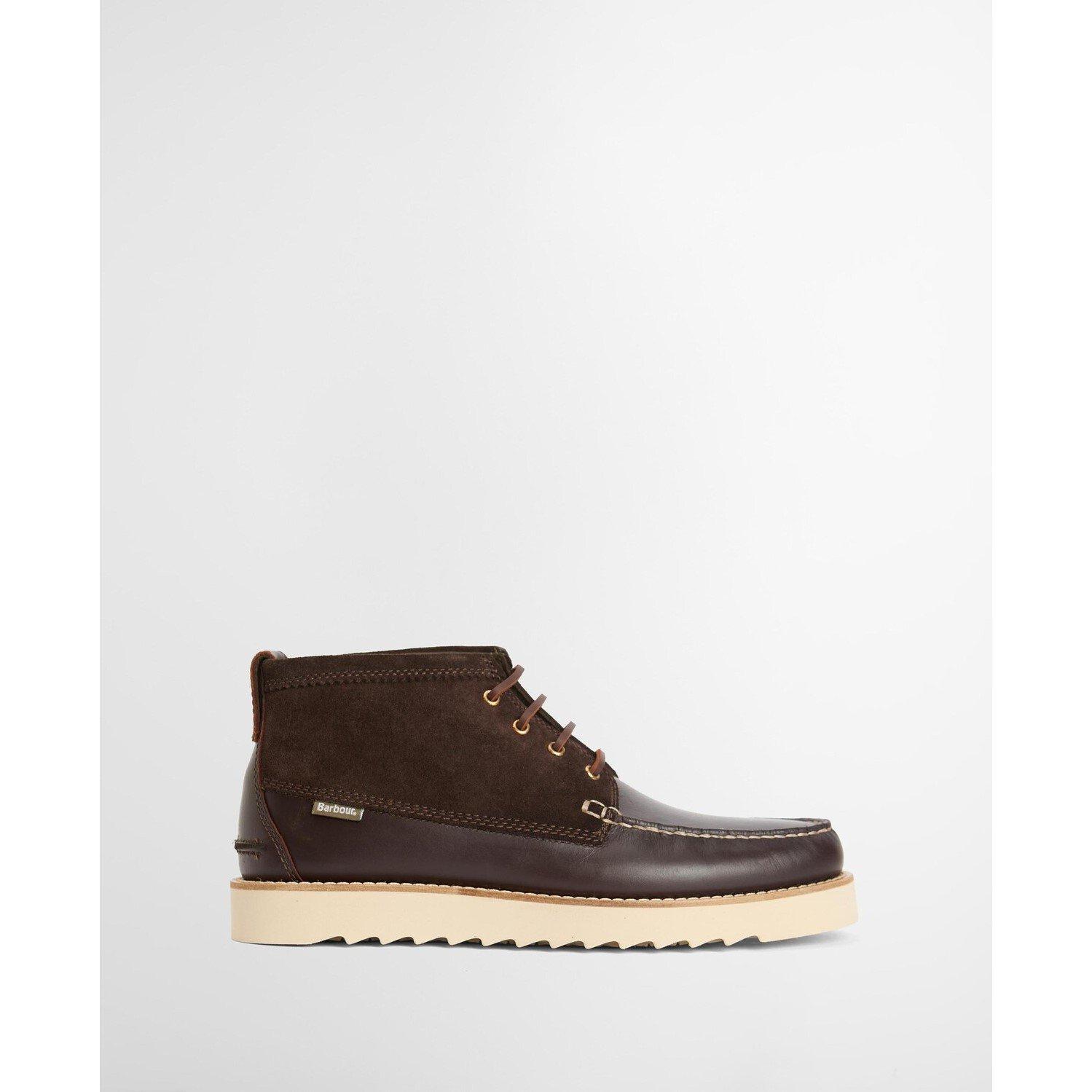 Dark Brown - Barbour - B.Li Hadston Chkka Sn64 - 1