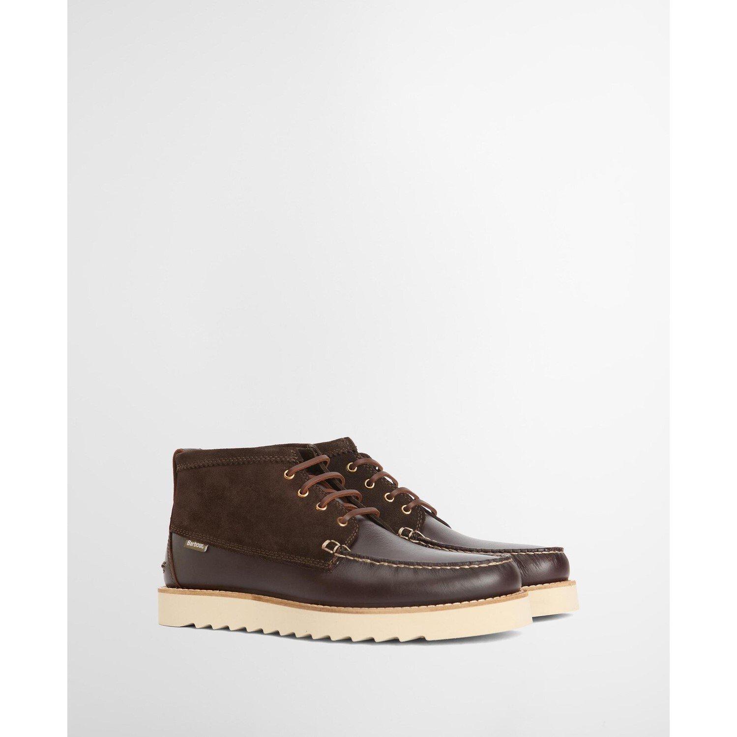 Dark Brown - Barbour - B.Li Hadston Chkka Sn64 - 2