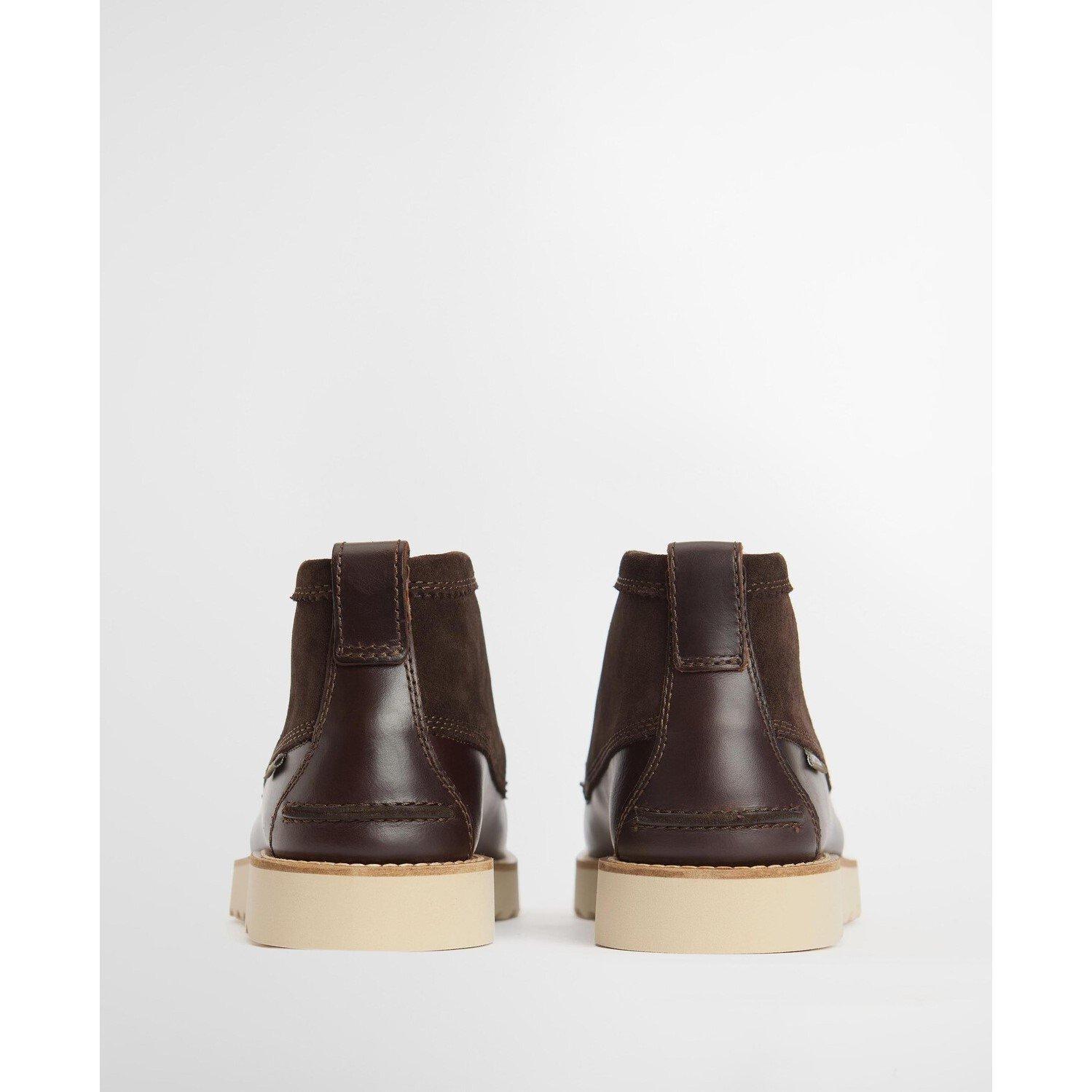 Dark Brown - Barbour - B.Li Hadston Chkka Sn64 - 3