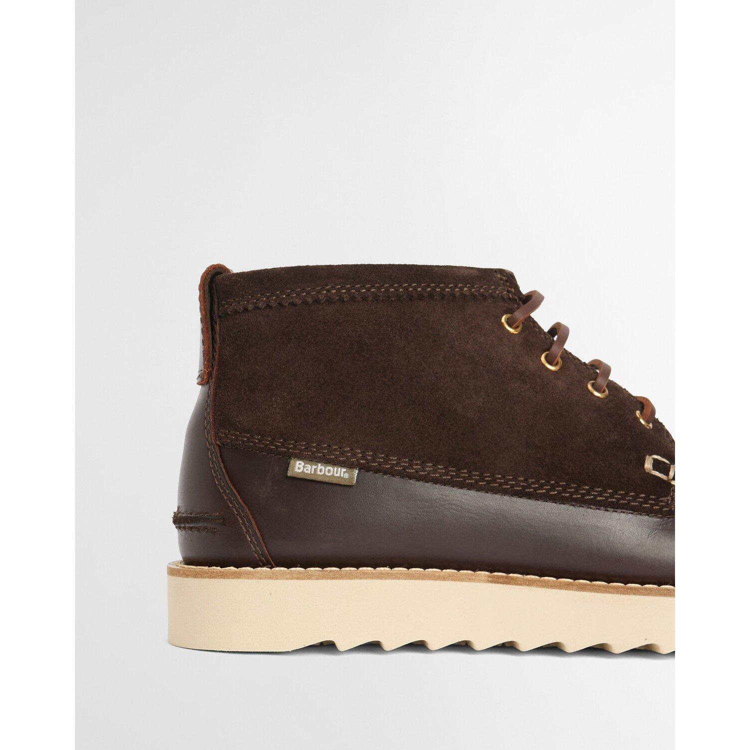 Dark Brown - Barbour - B.Li Hadston Chkka Sn64 - 6