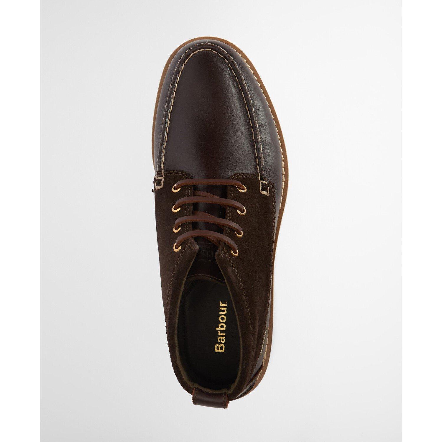 Dark Brown - Barbour - B.Li Hadston Chkka Sn64 - 7