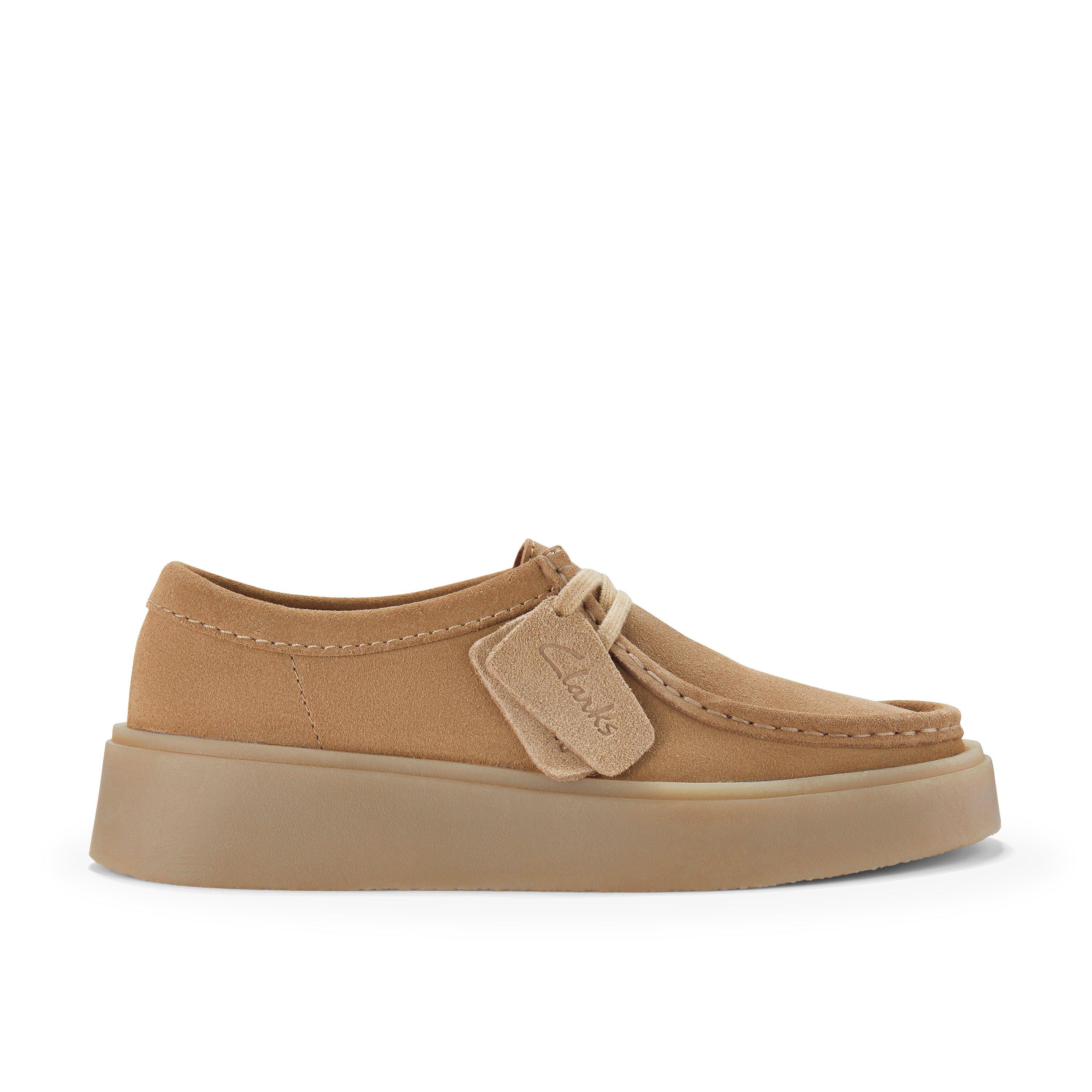 Clarks Men's Moc Toe Formal Shoes - Dark Sand Suede - 7 (41)
