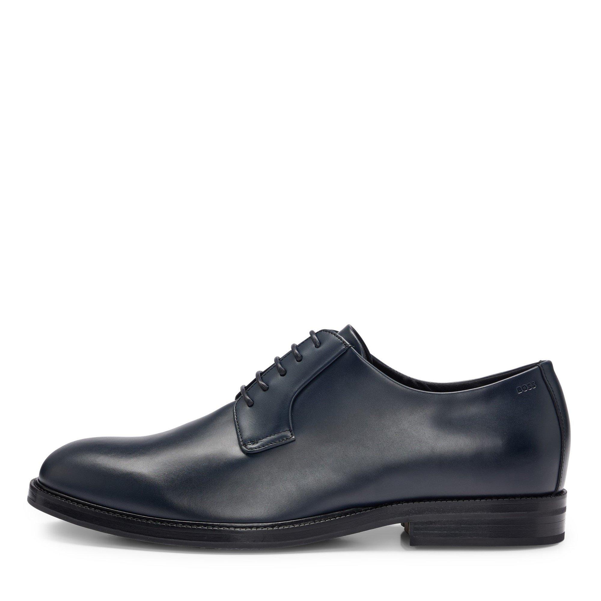 Dark Blue - Boss - Men's Dressletic Derby Shoes - 2