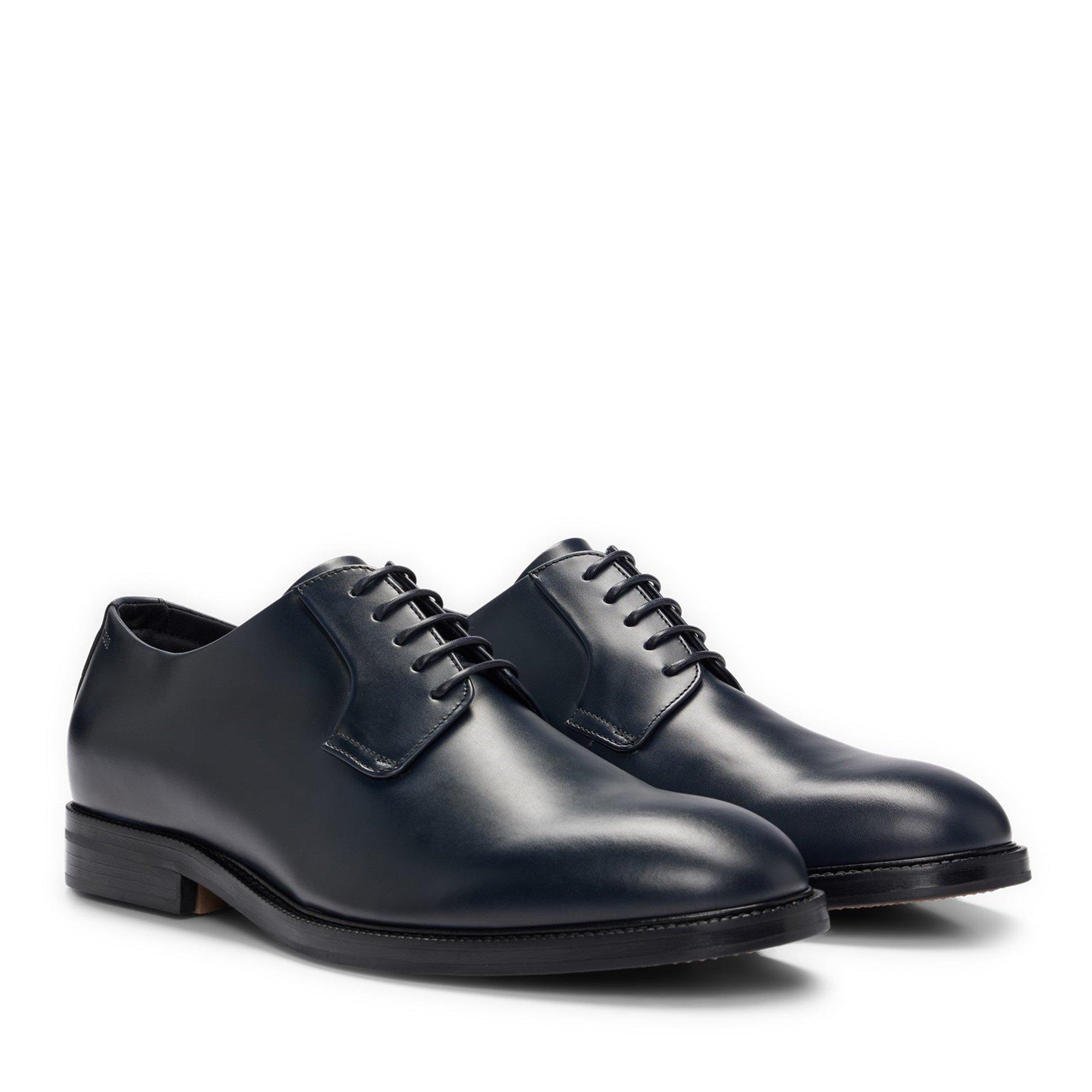 Dark Blue - Boss - Men's Dressletic Derby Shoes - 3