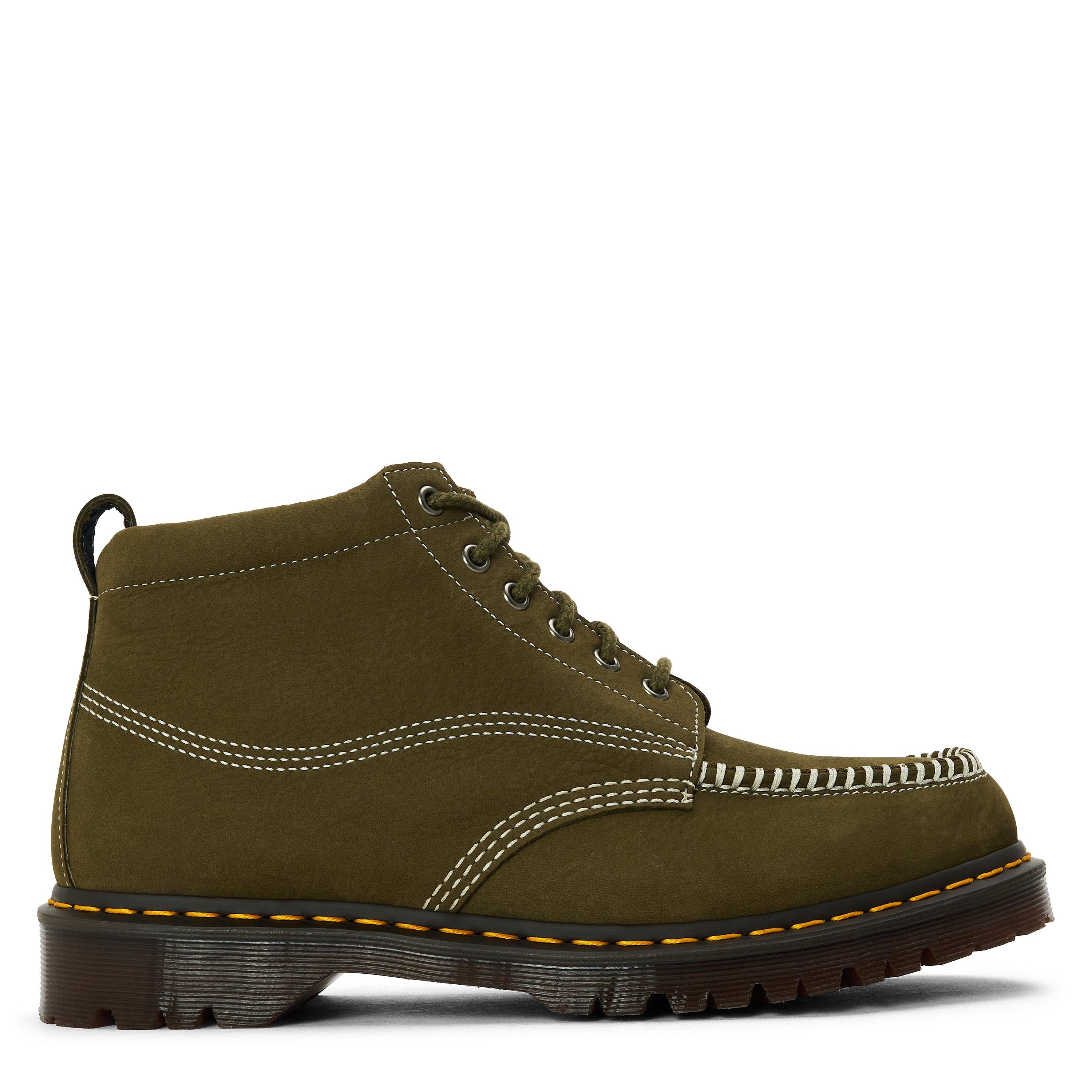 Dr Martens Men's Chukka Boots - Olive Nubuck - Size 10 (45)