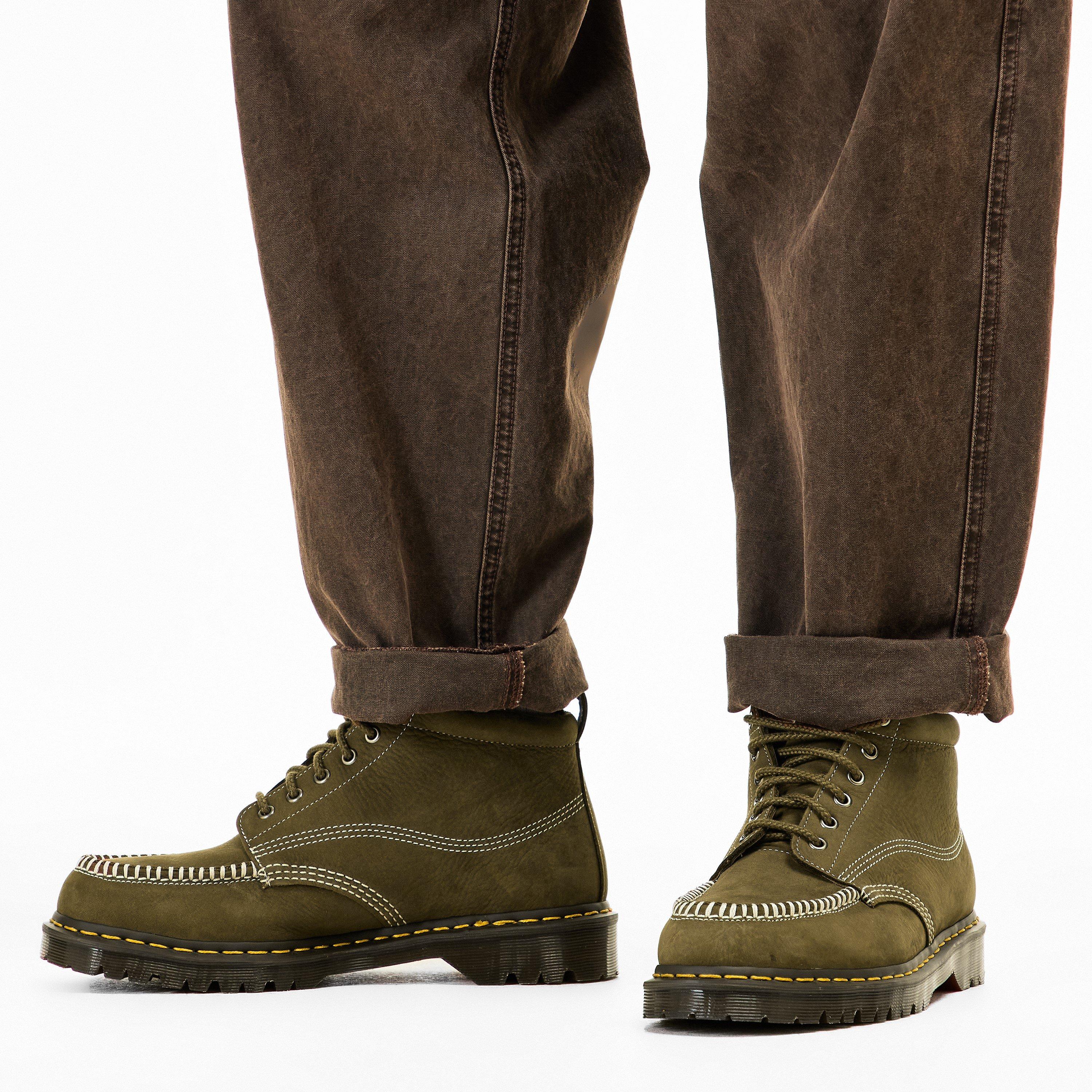 Olive Nubuck - Dr Martens - Men's Chukka Boots - 3